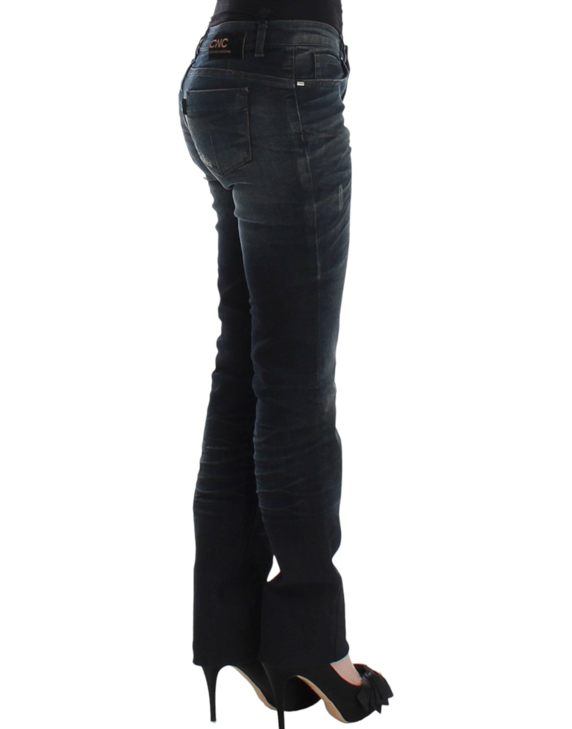 Дънки Costume National Chic Superskinny Blue Denim