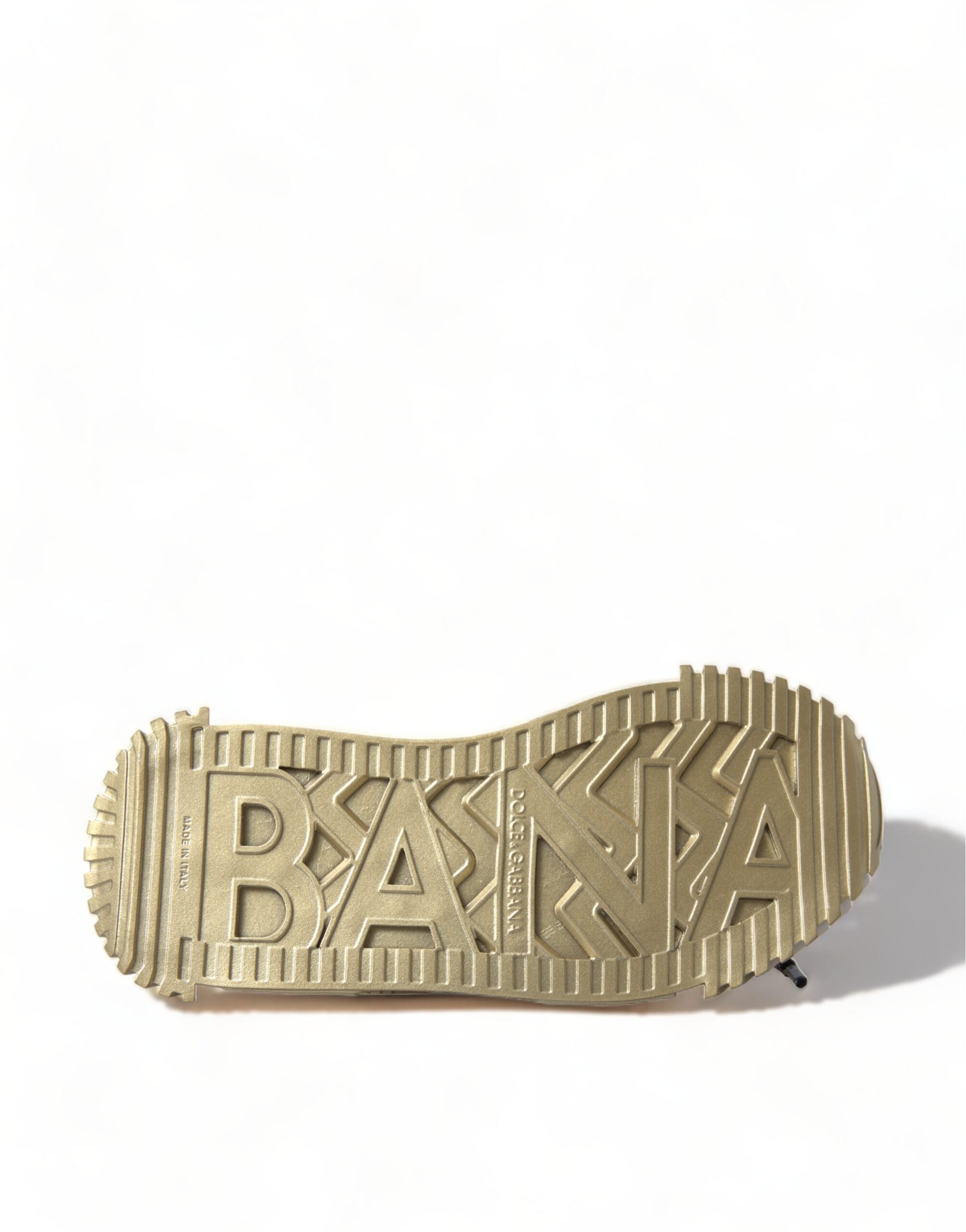 Ниски кецове Dolce & Gabbana Metallic Gold NS1