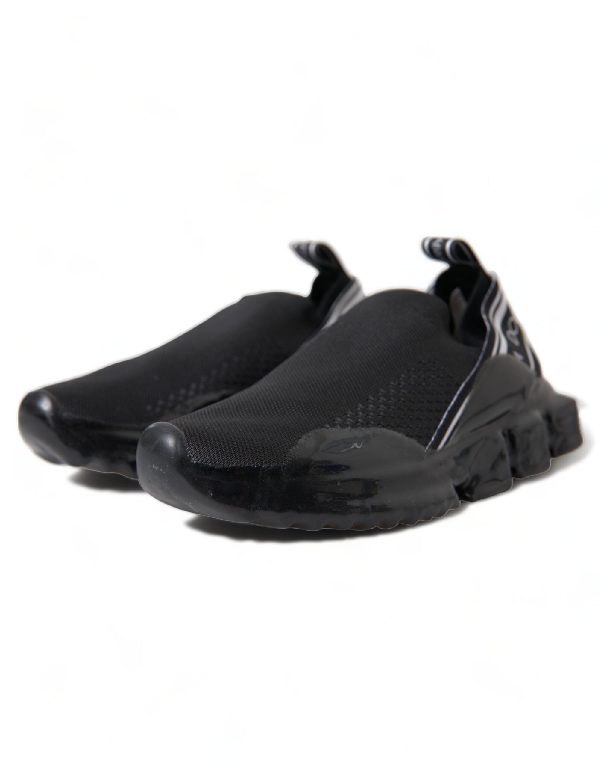 Dolce & Gabbana Черни обувки Sorrento Slip On Low Sneakers