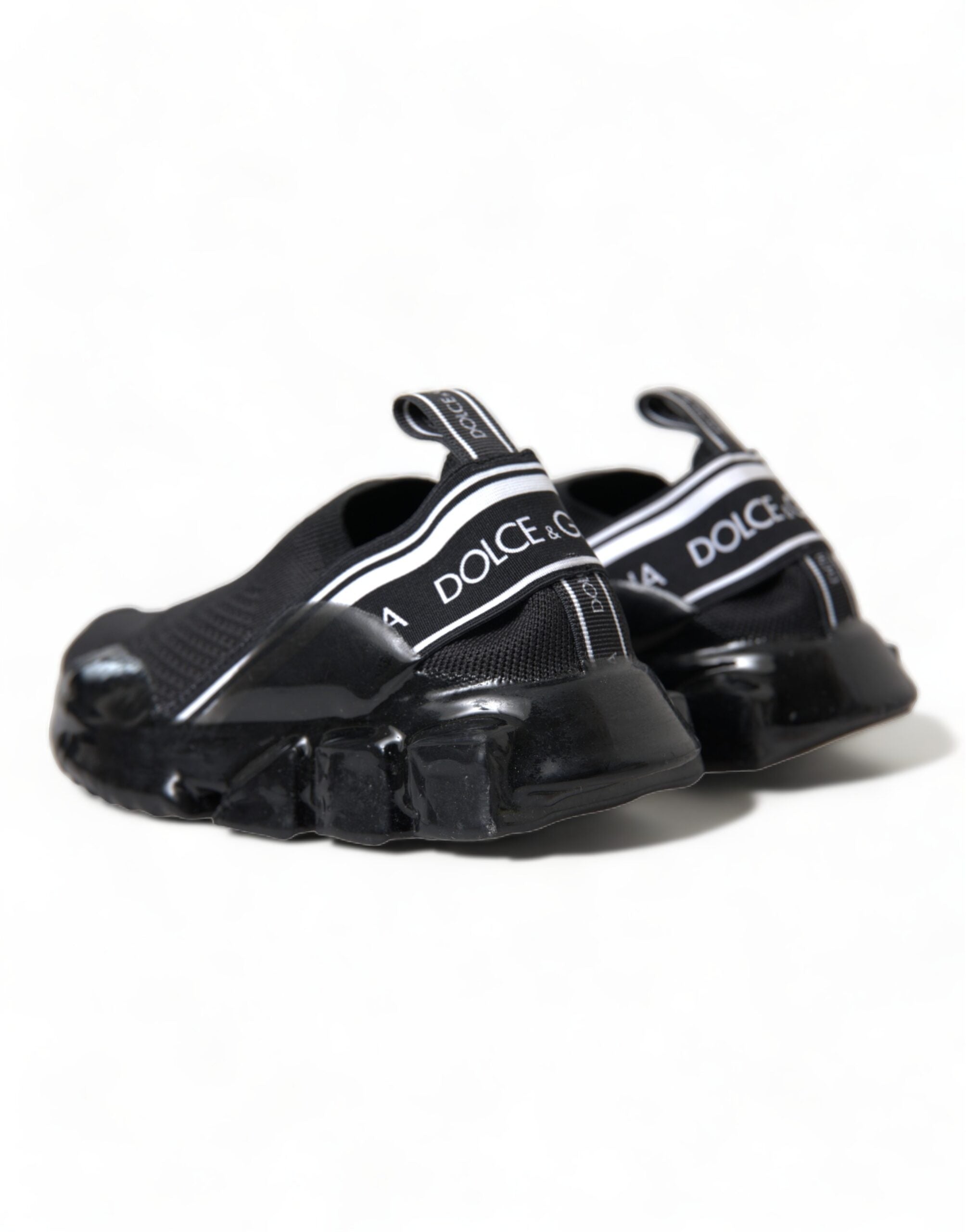 Dolce & Gabbana Черни обувки Sorrento Slip On Low Sneakers
