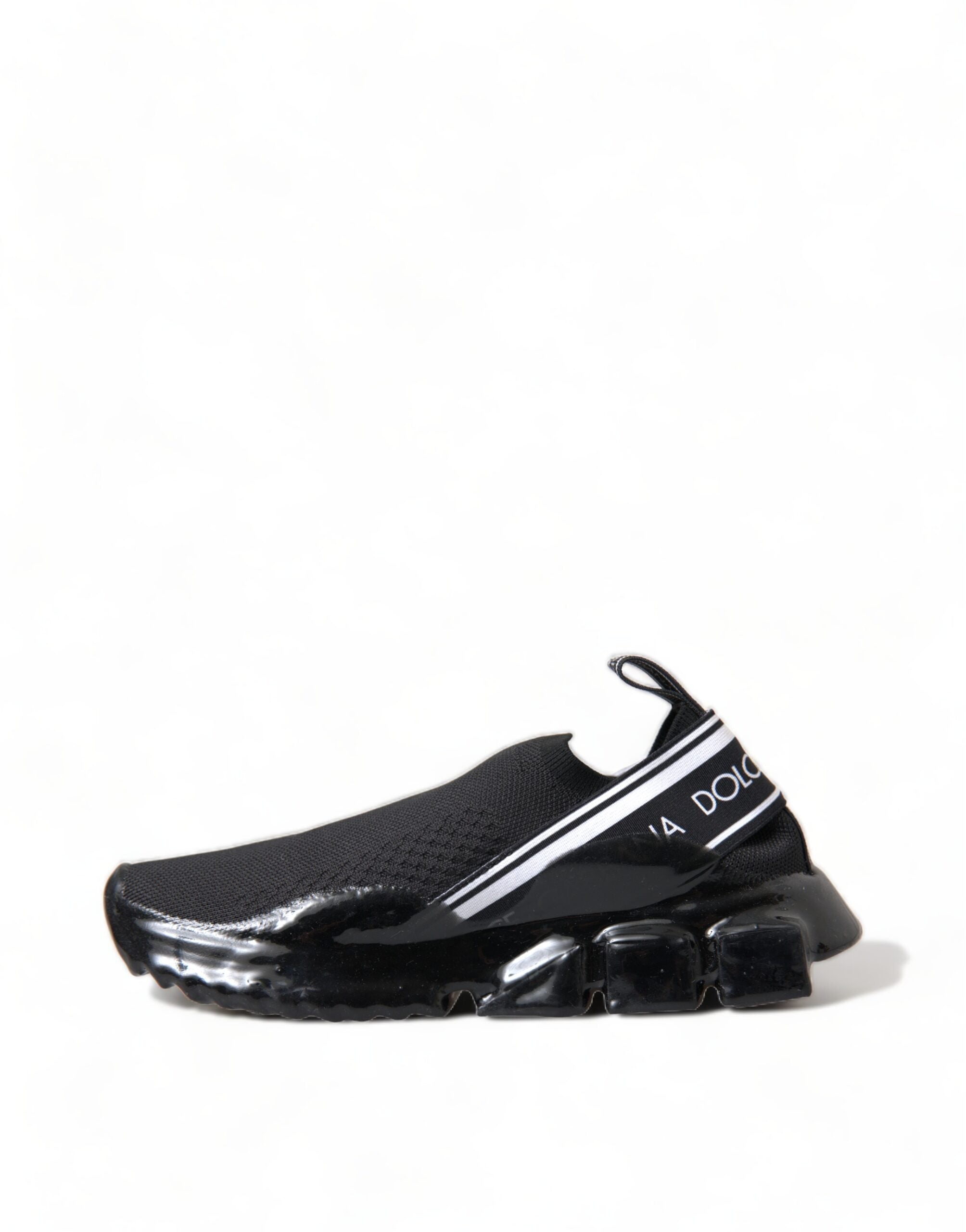 Dolce & Gabbana Черни обувки Sorrento Slip On Low Sneakers