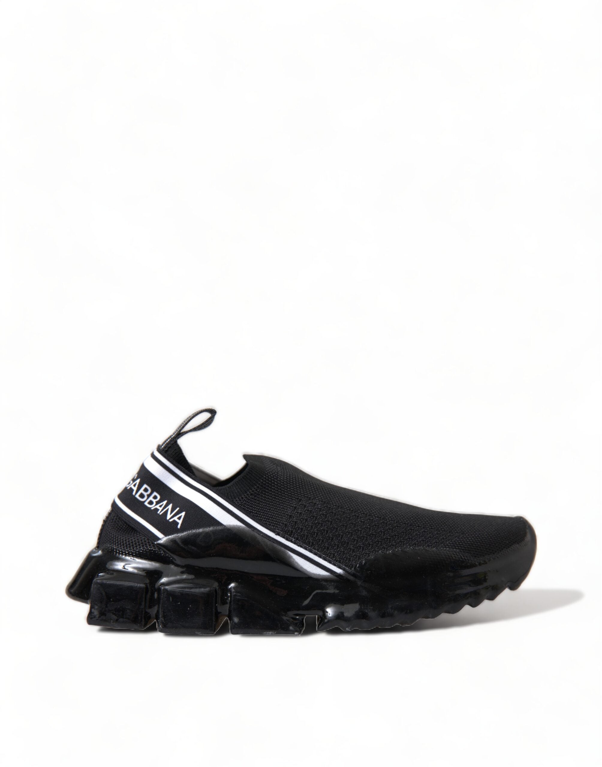Dolce & Gabbana Черни обувки Sorrento Slip On Low Sneakers