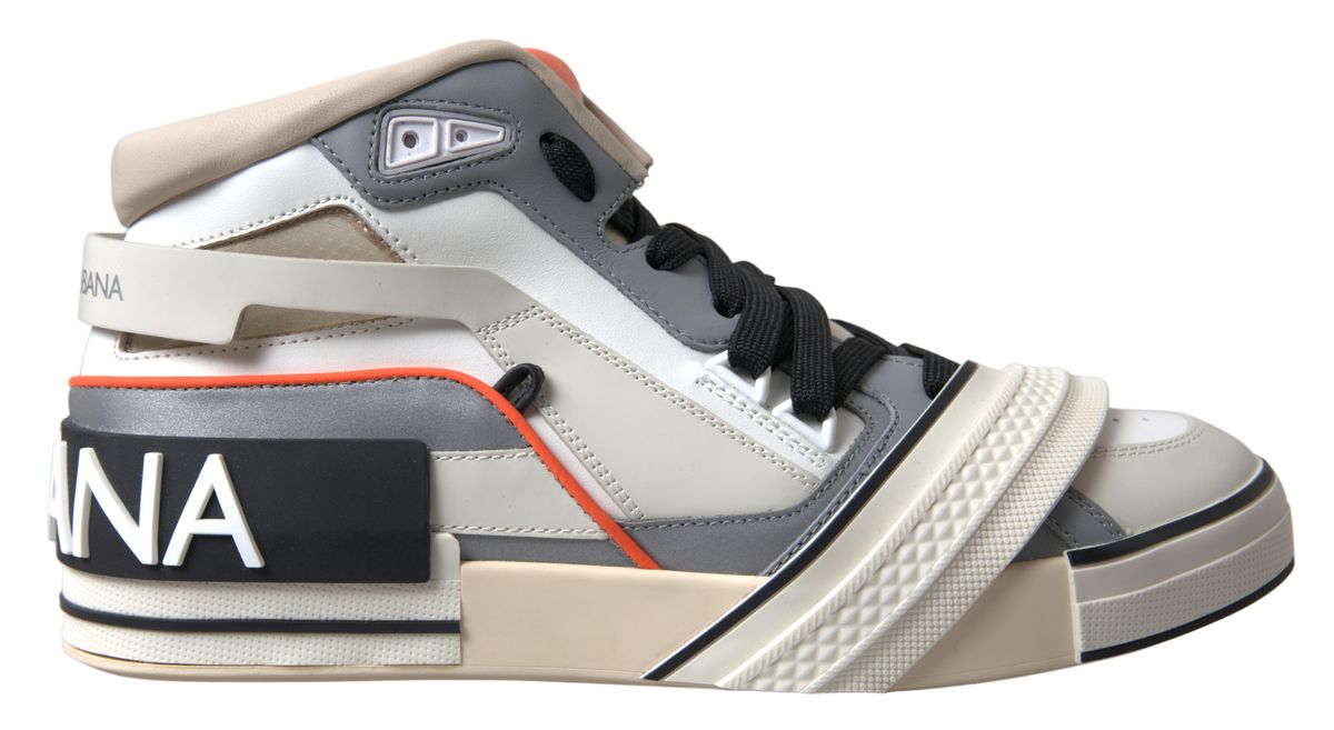 Dolce & Gabbana многоцветни кожени високи маратонки обувки