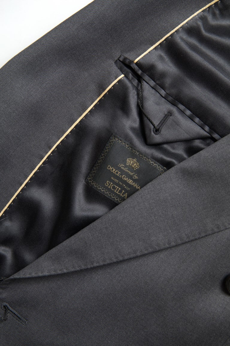 Dolce & Gabbana сив двуреден костюм SICILIA от 2 части