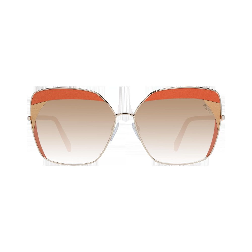 Emilio Pucci Orange Sunglasses