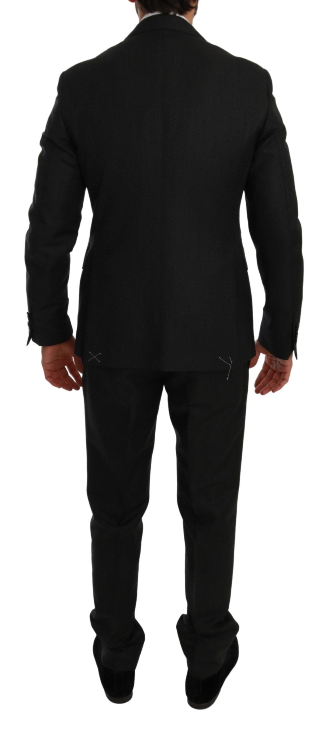 Dolce & Gabbana Black Crystal Bee Slim Fit костюм от 2 части