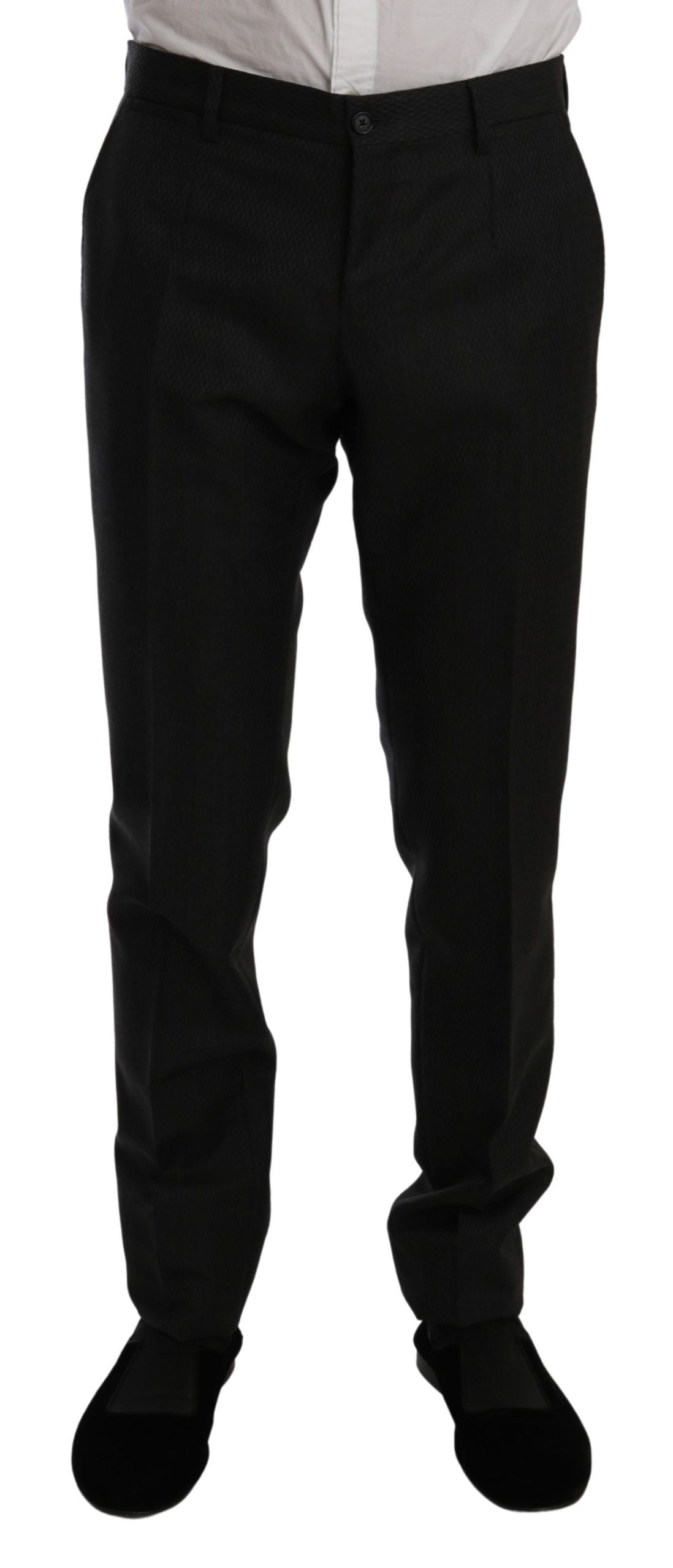 Dolce & Gabbana Black Crystal Bee Slim Fit костюм от 2 части