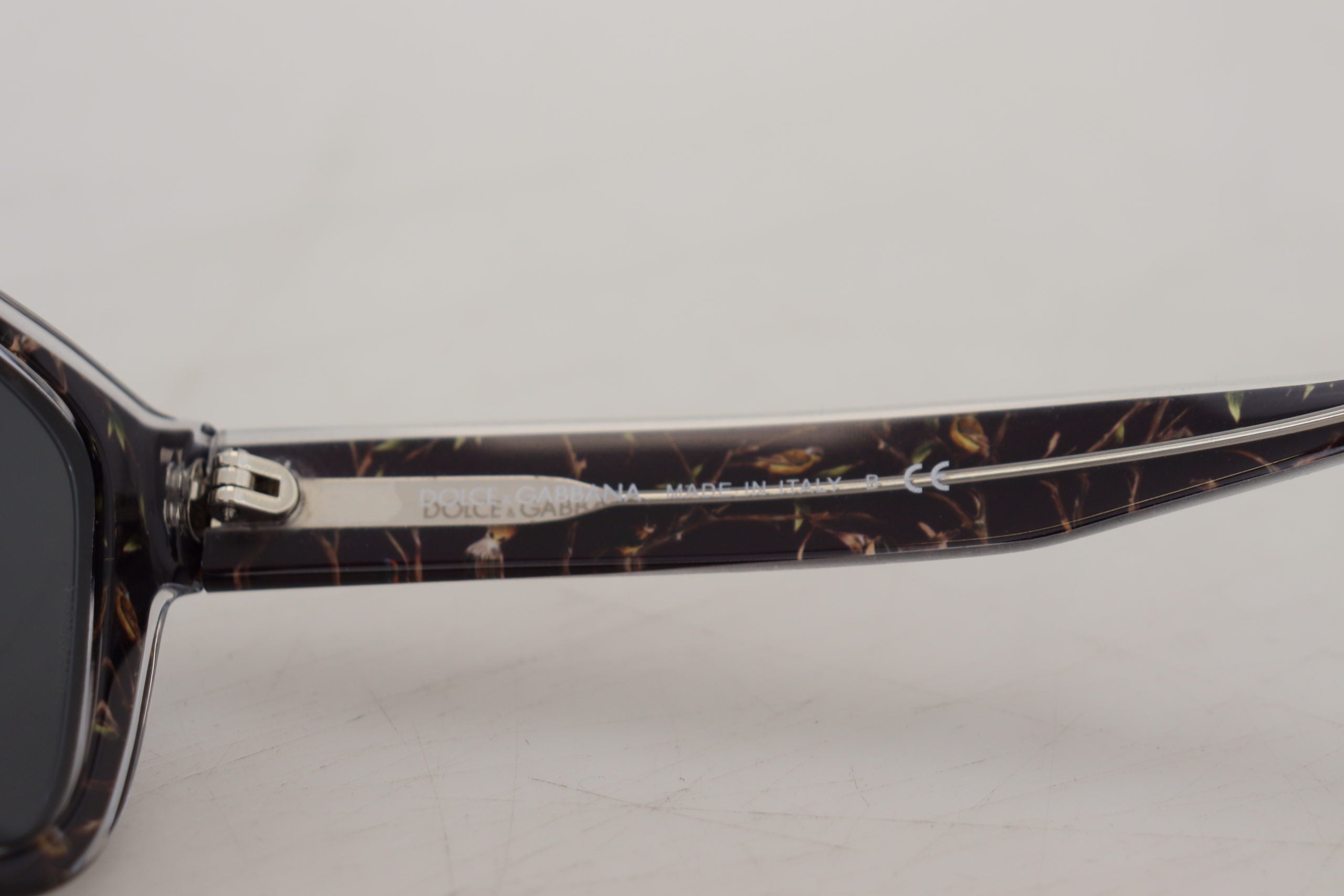 Слънчеви очила Dolce & Gabbana Black Bird Square с пълна рамка, ацетат DG4284