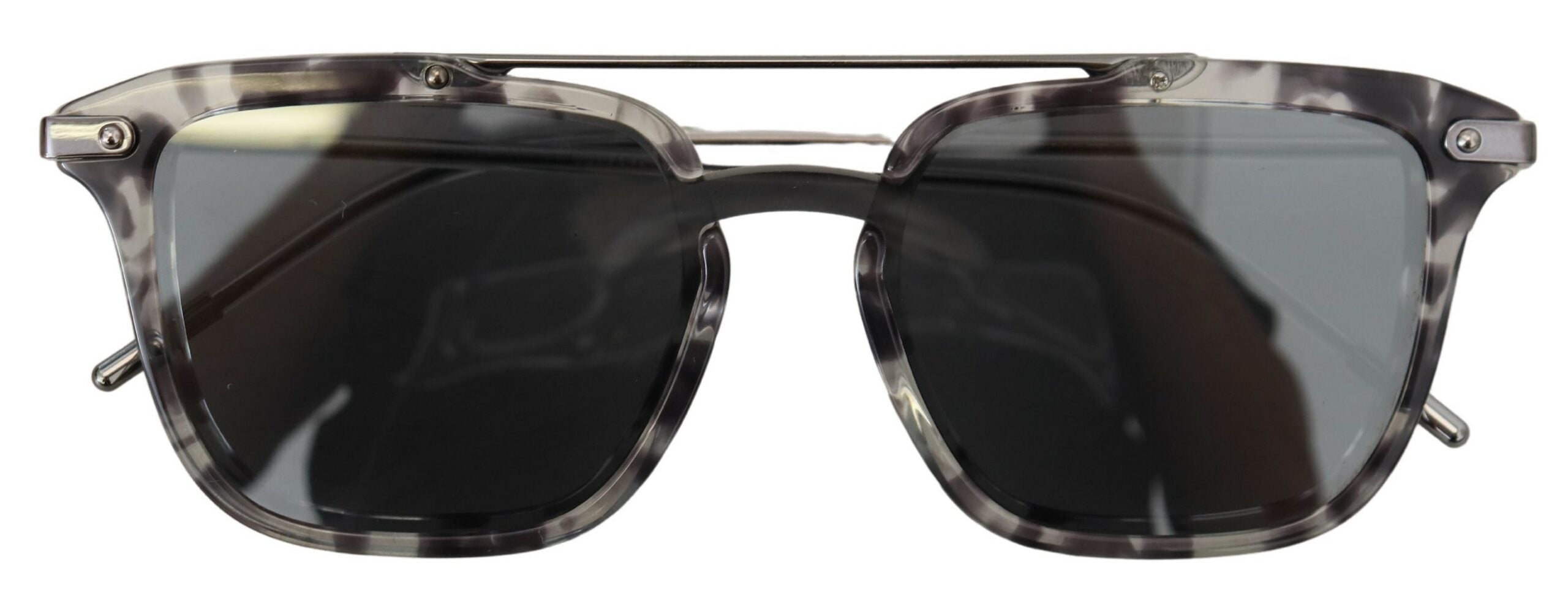 Слънчеви очила Dolce & Gabbana Grey DG4327-B сива рамка метални сиви лещи