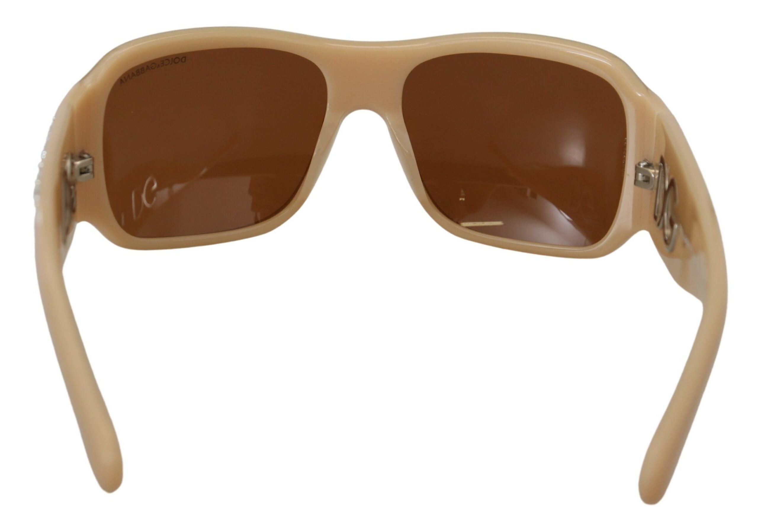 Dolce & Gabbana Cream DG4027B Swarovski Stones Кафяви слънчеви очила
