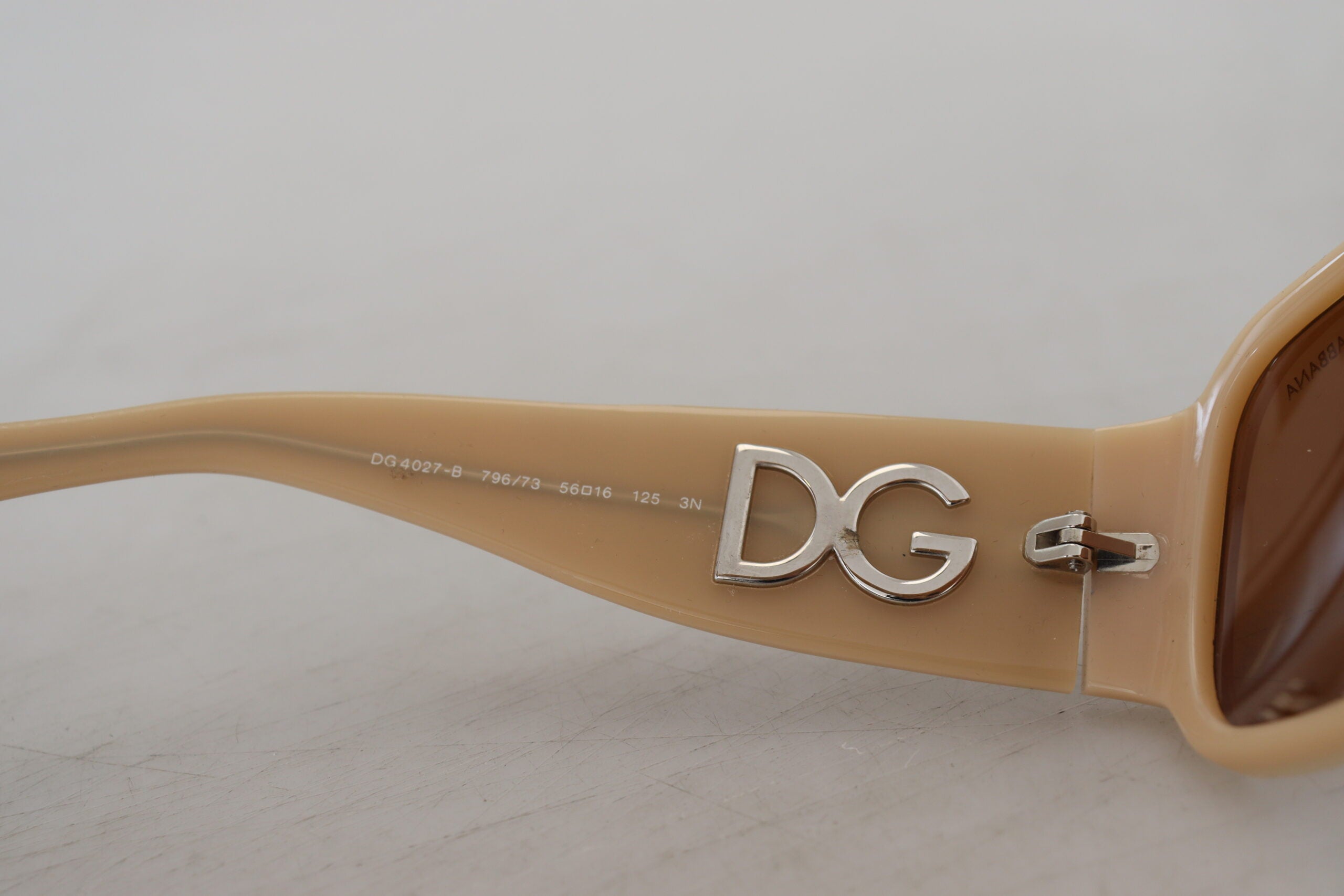 Dolce & Gabbana Cream DG4027B Swarovski Stones Кафяви слънчеви очила