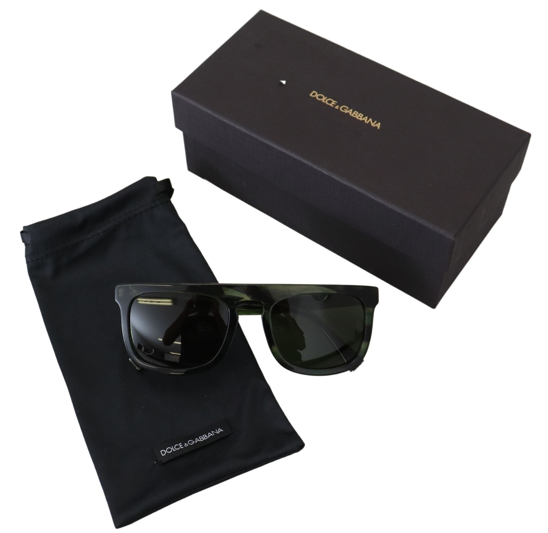 Dolce & Gabbana Green DG4288 Слънчеви очила с пълна рамка с ацетат