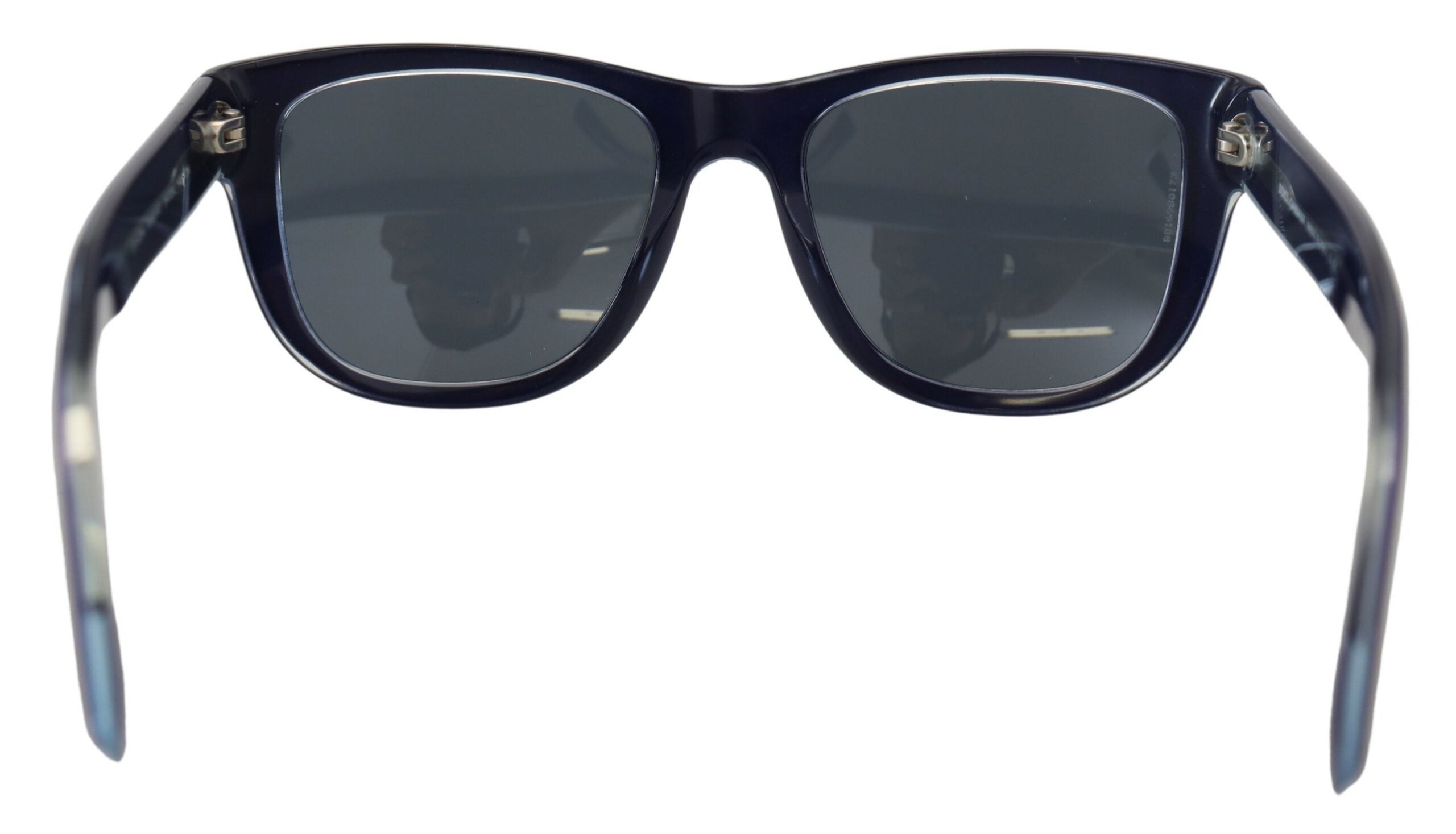 Dolce & Gabbana Blue DG4284 пластмасови слънчеви очила с огледална леща с цяла рамка