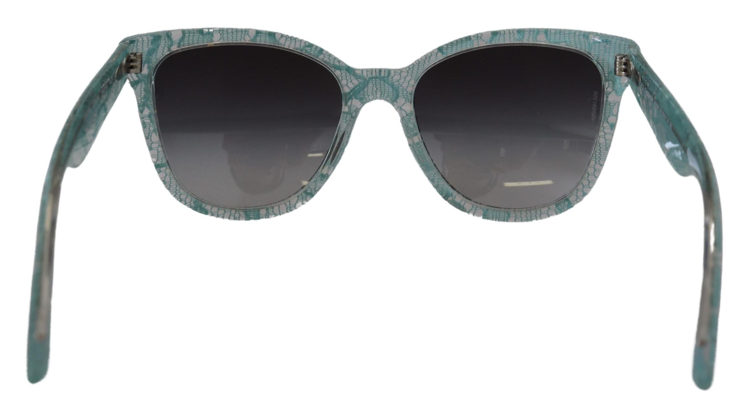 Dolce & Gabbana Blue Lace Acetate Crystal Round DG4190 Слънчеви очила