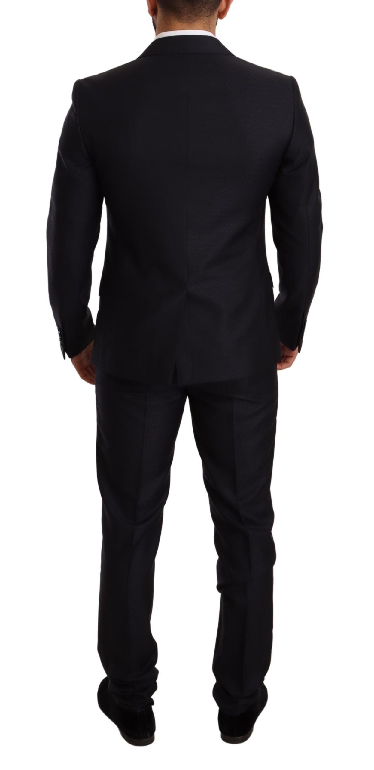 Dolce & Gabbana син модел MARTINI SLIM FIT костюм от 2 части