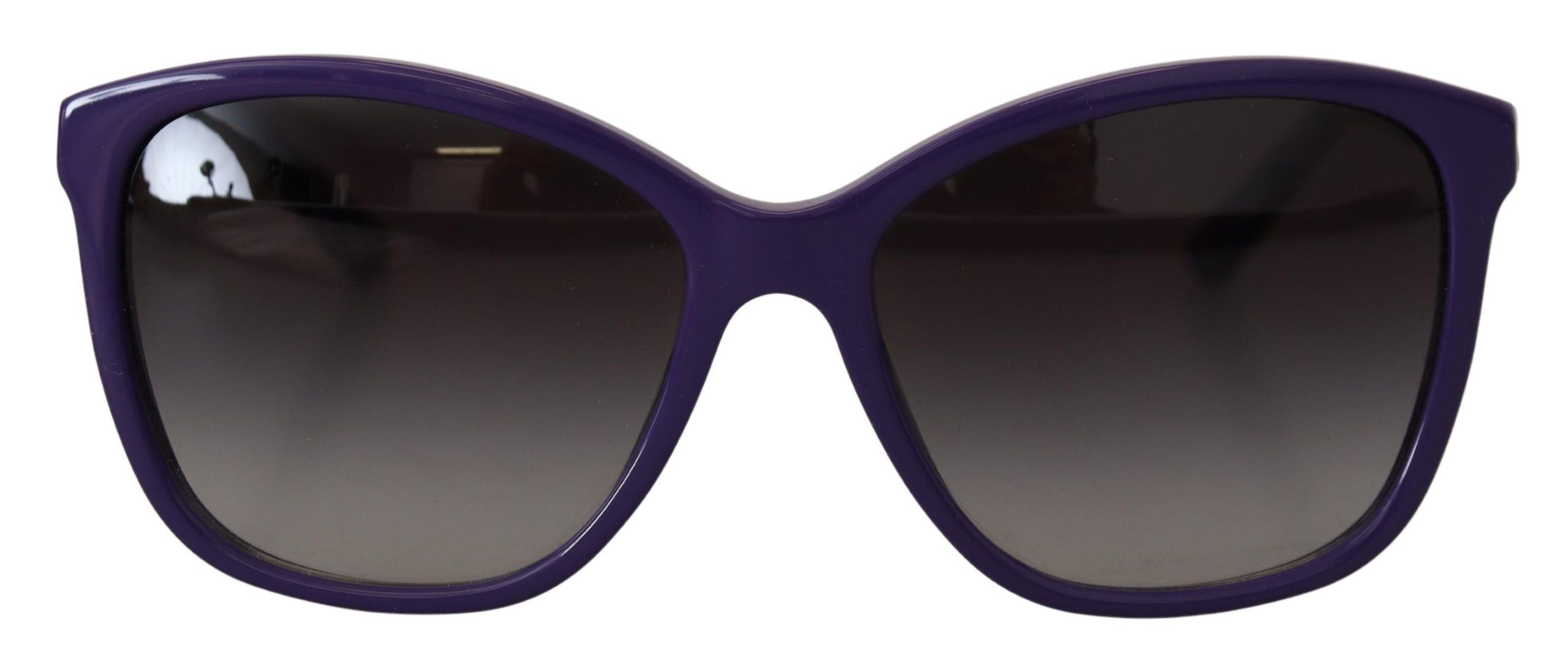 Слънчеви очила Dolce & Gabbana Violet Acetate Frame Round Shades DG4170M