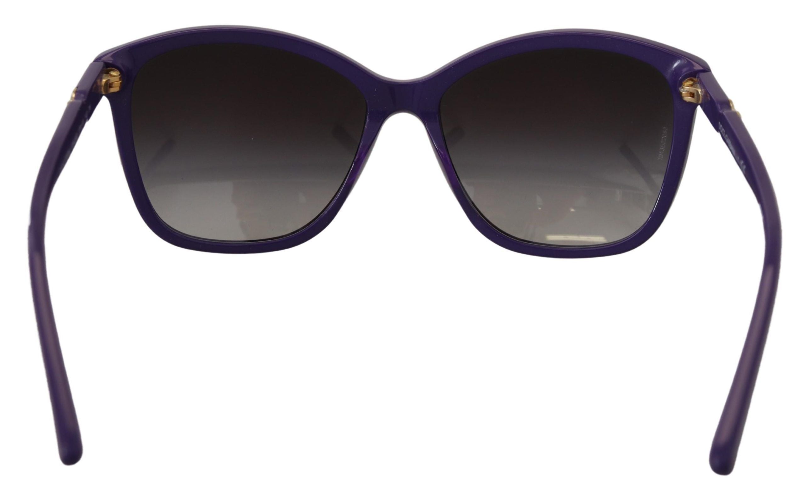 Слънчеви очила Dolce & Gabbana Violet Acetate Frame Round Shades DG4170M
