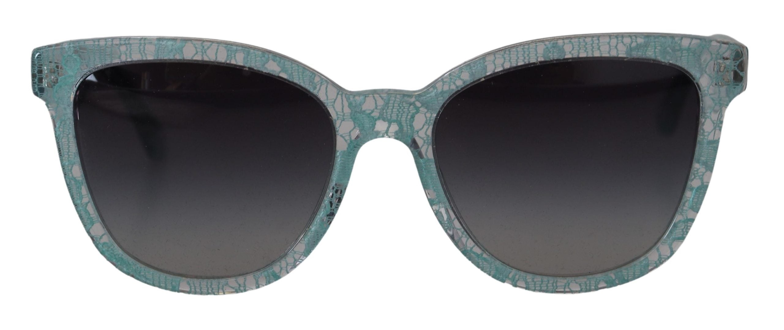 Dolce & Gabbana Blue Lace Crystal Acetate Butterfly DG4190 Слънчеви очила