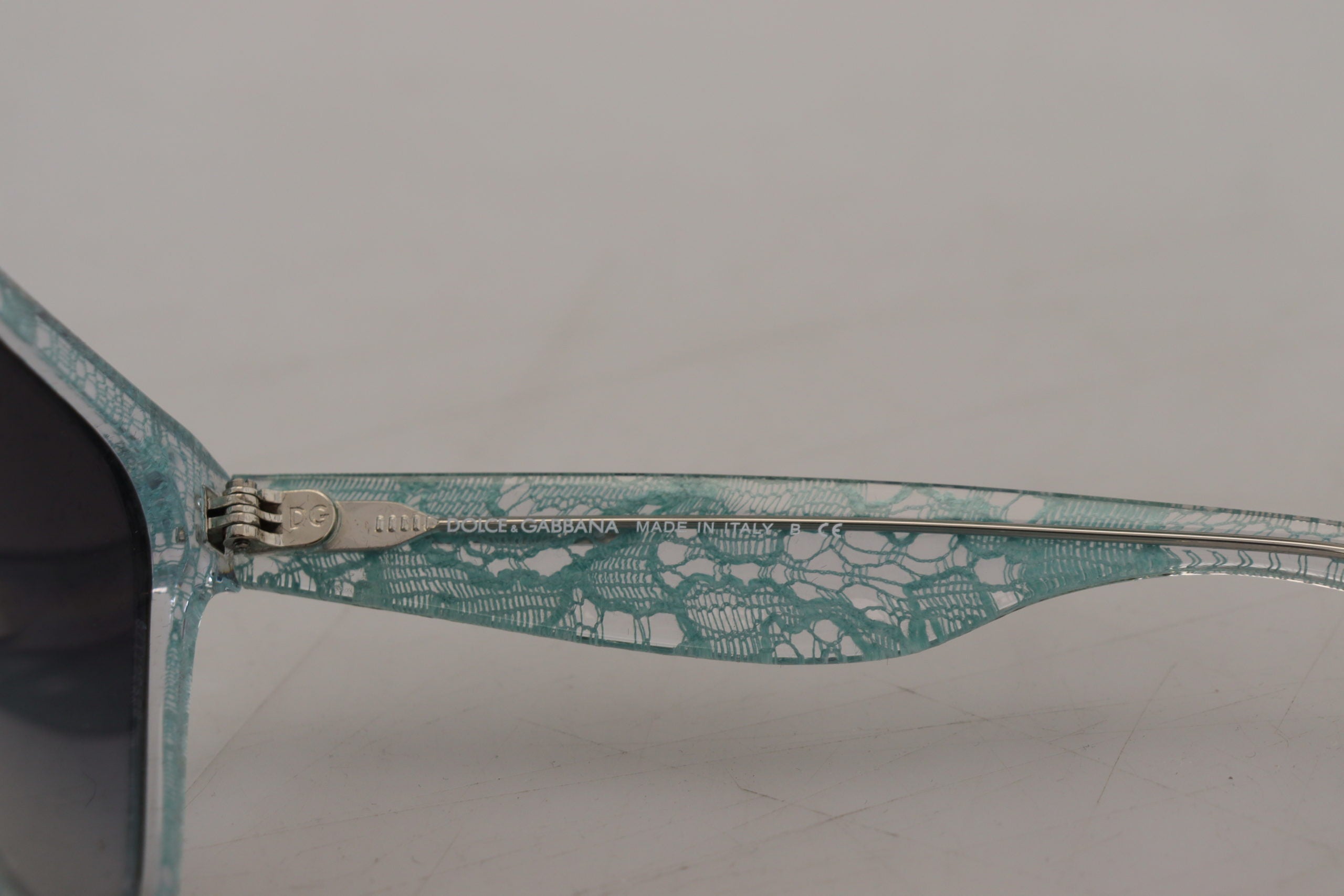 Dolce & Gabbana Blue Lace Crystal Acetate Butterfly DG4190 Слънчеви очила