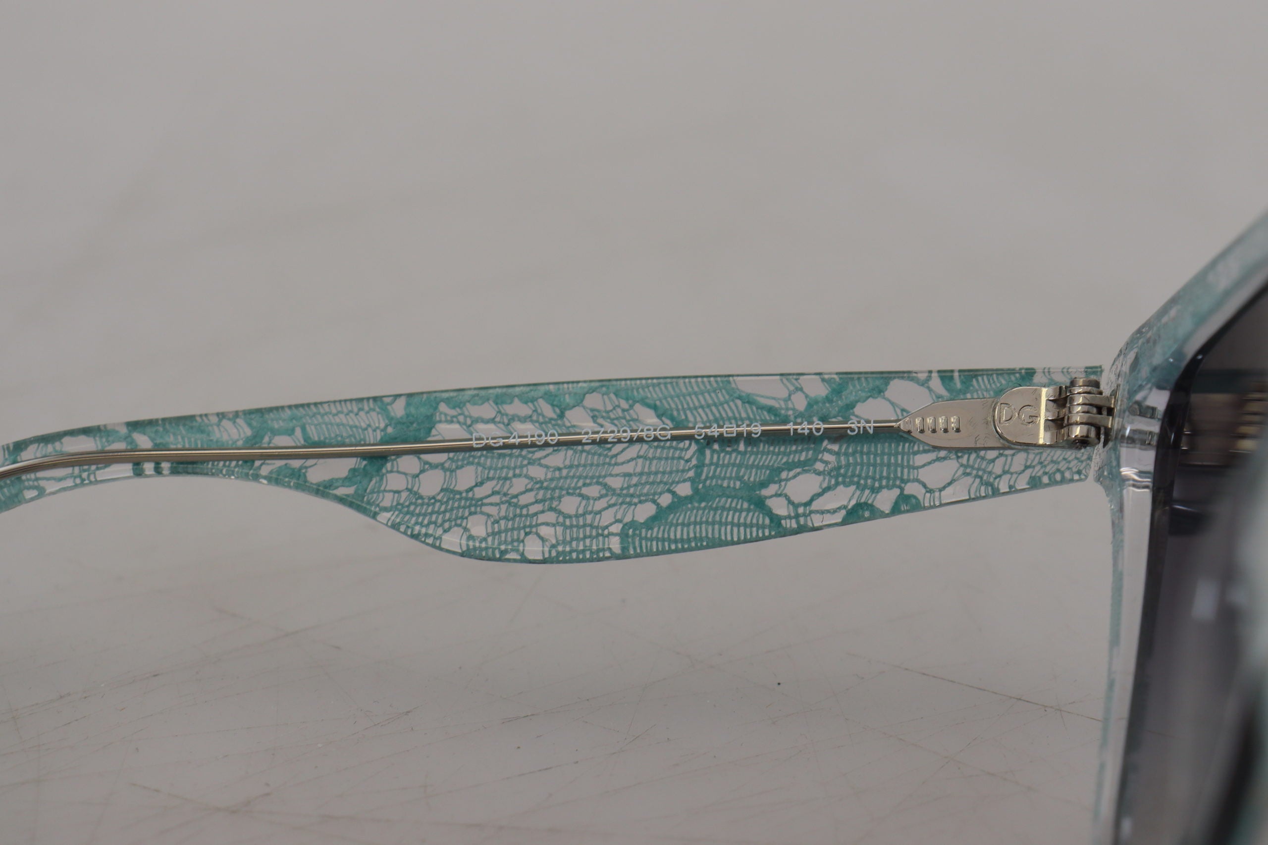 Dolce & Gabbana Blue Lace Crystal Acetate Butterfly DG4190 Слънчеви очила