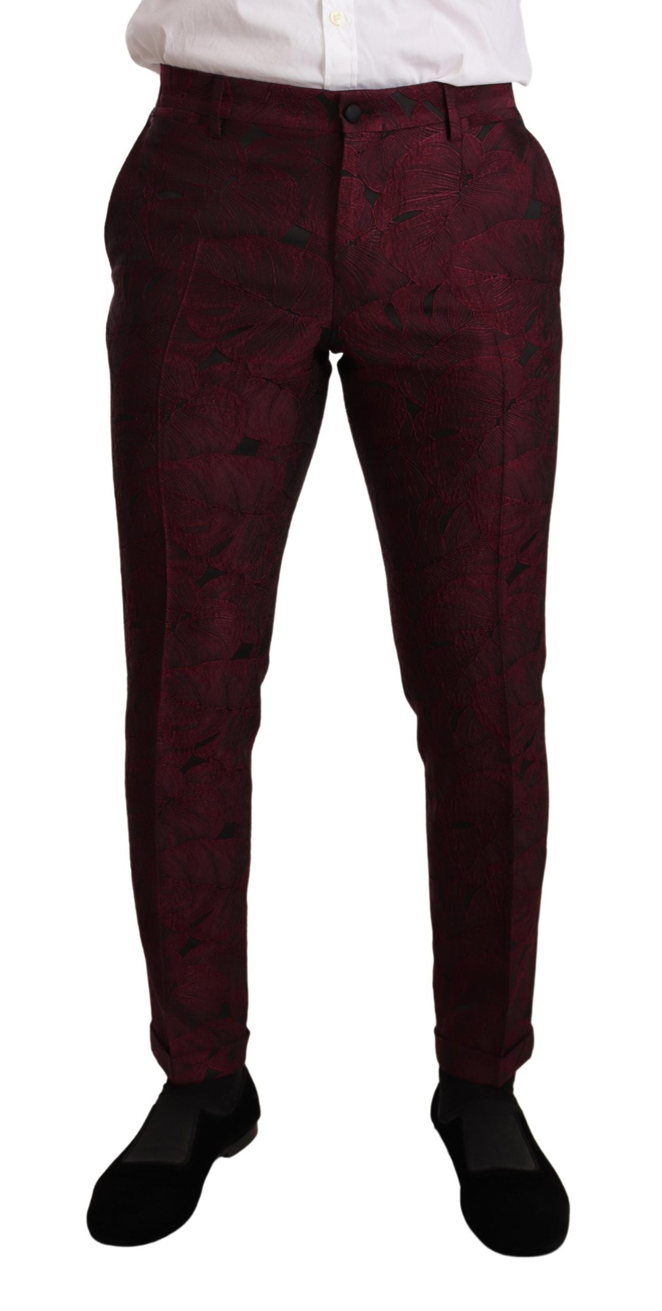 Dolce & Gabbana Maroon Cat Sequin MARTINI Костюм от 2 части