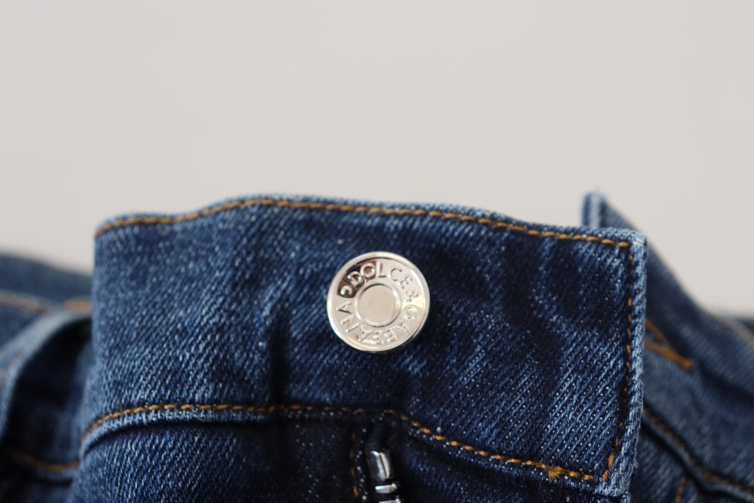 Елегантни тесни сини дънки Dolce & Gabbana