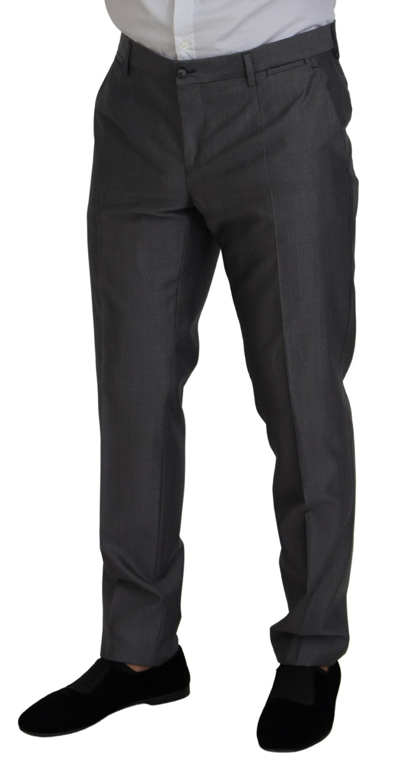 Dolce & Gabbana Сив костюм SICILIA от 3 части Slim Fit