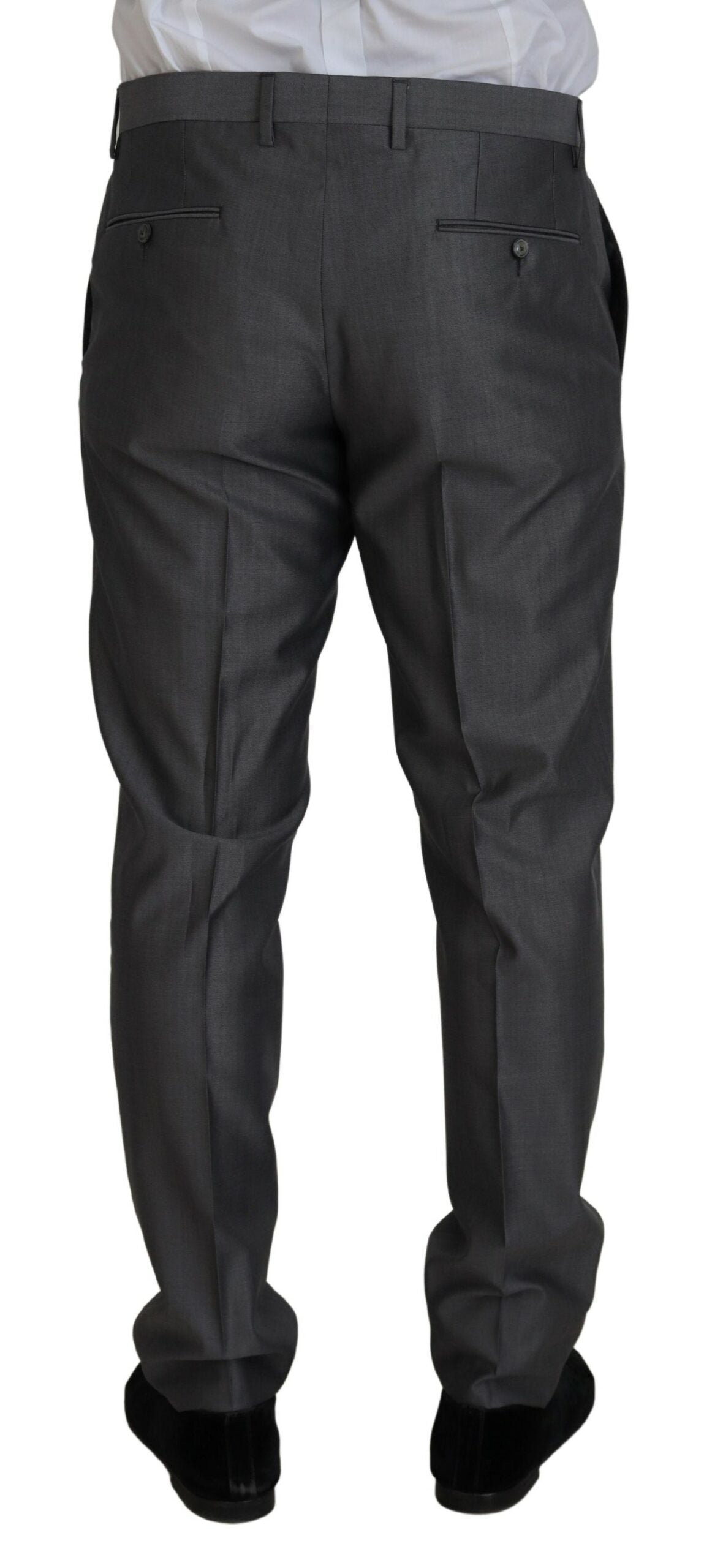 Dolce & Gabbana Сив костюм SICILIA от 3 части Slim Fit