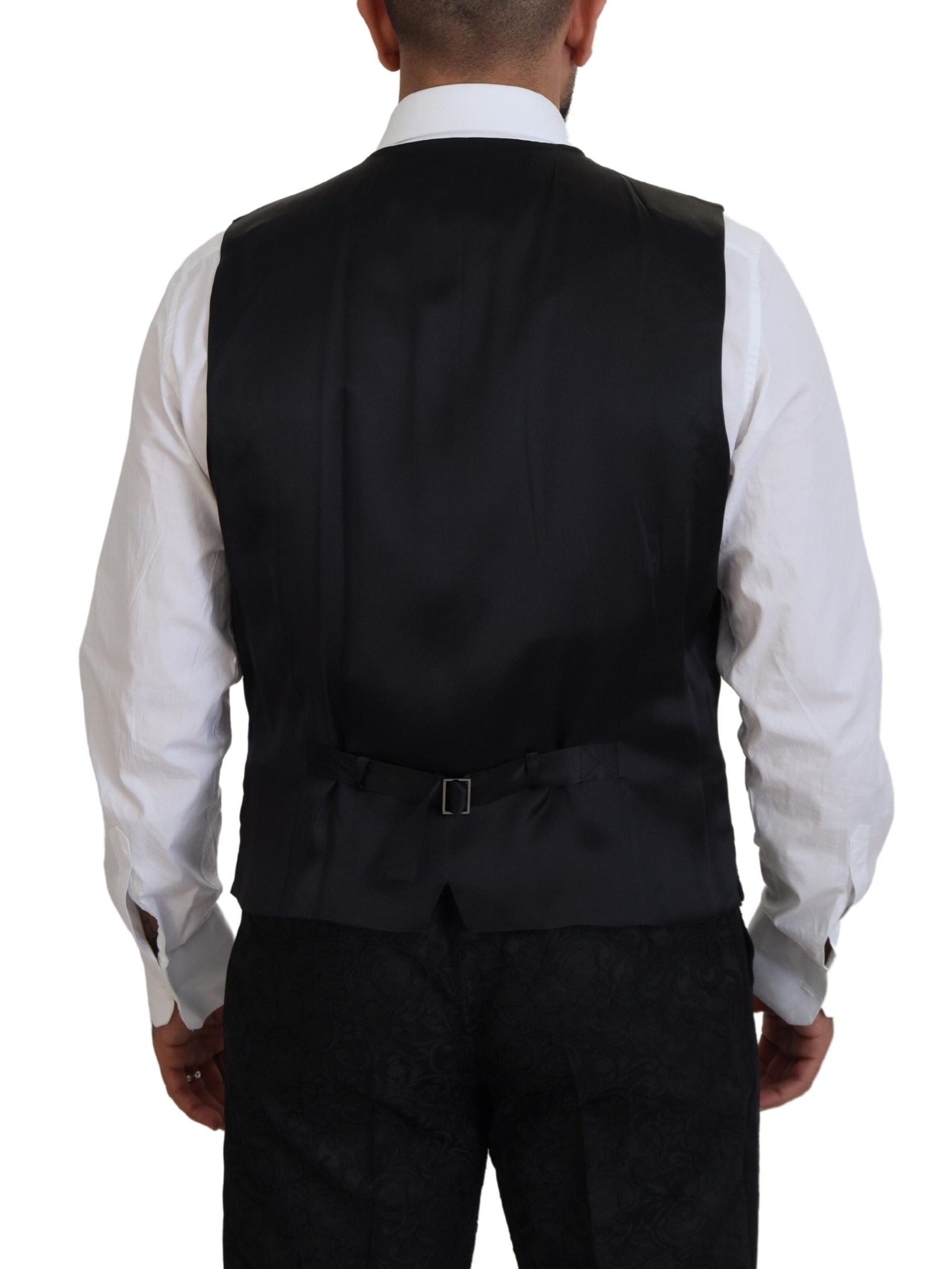 Dolce & Gabbana Black Gold Fantasy Tuxedo Slim Fit костюм