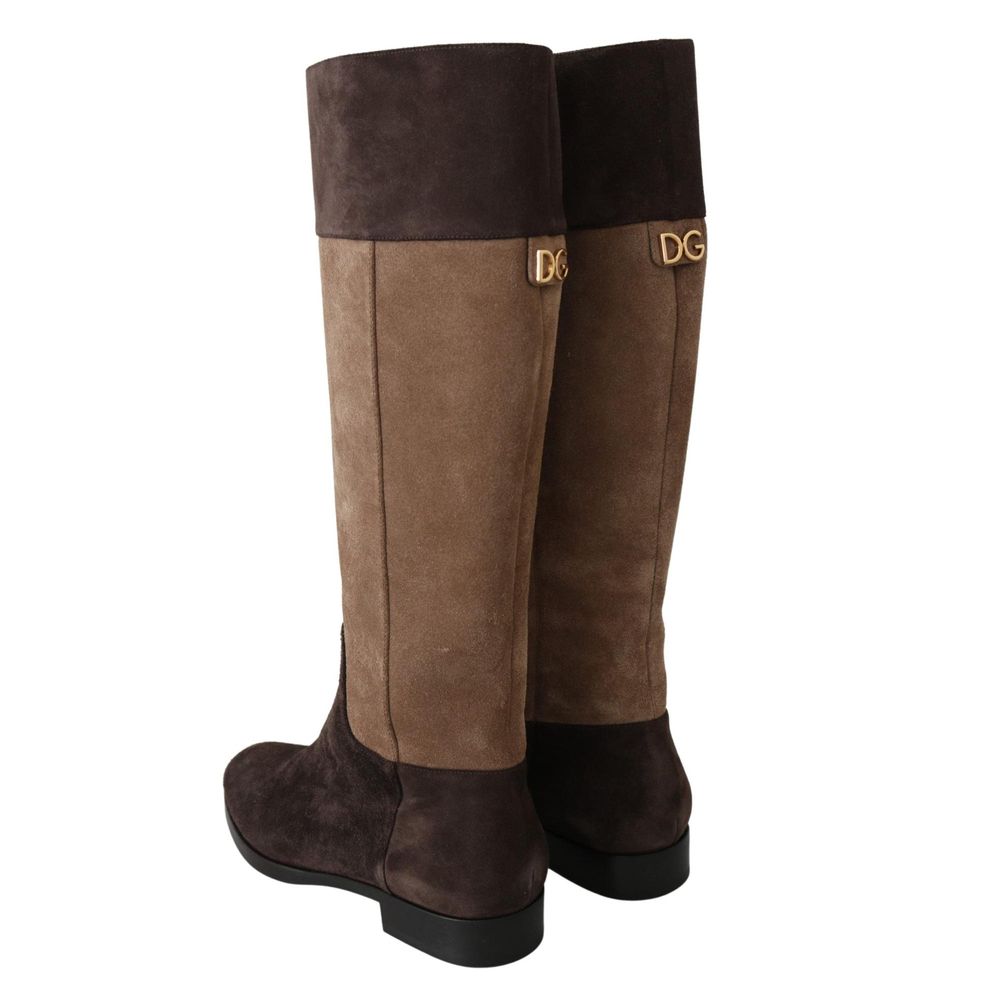 Dolce & Gabbana Brown Boot