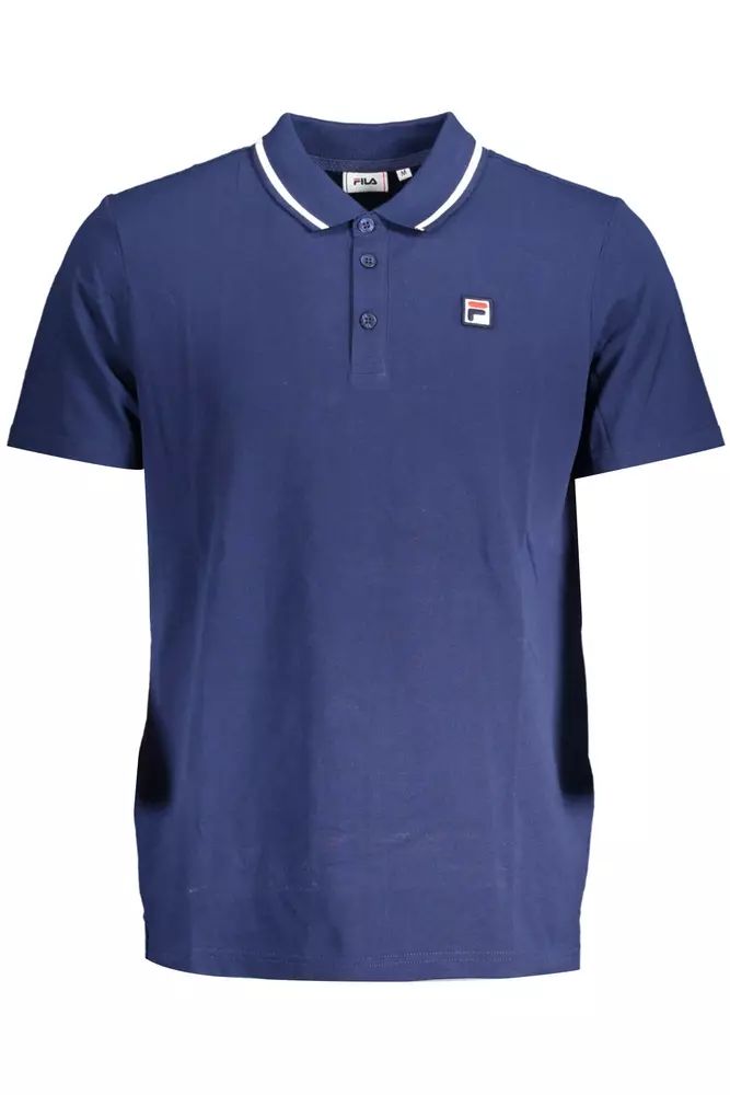 Fila Chic Contrasting Logo Polo Shirt