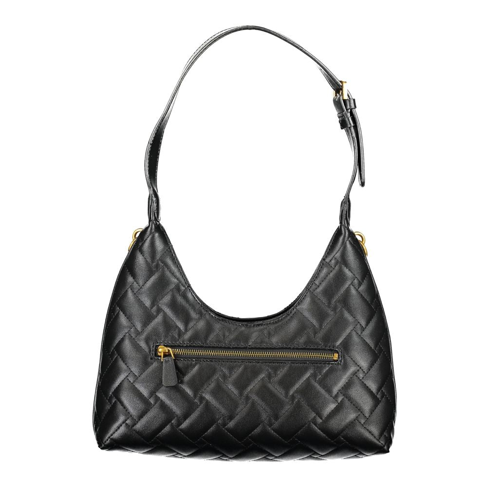 Guess Jeans Black Polyethylene Handbag