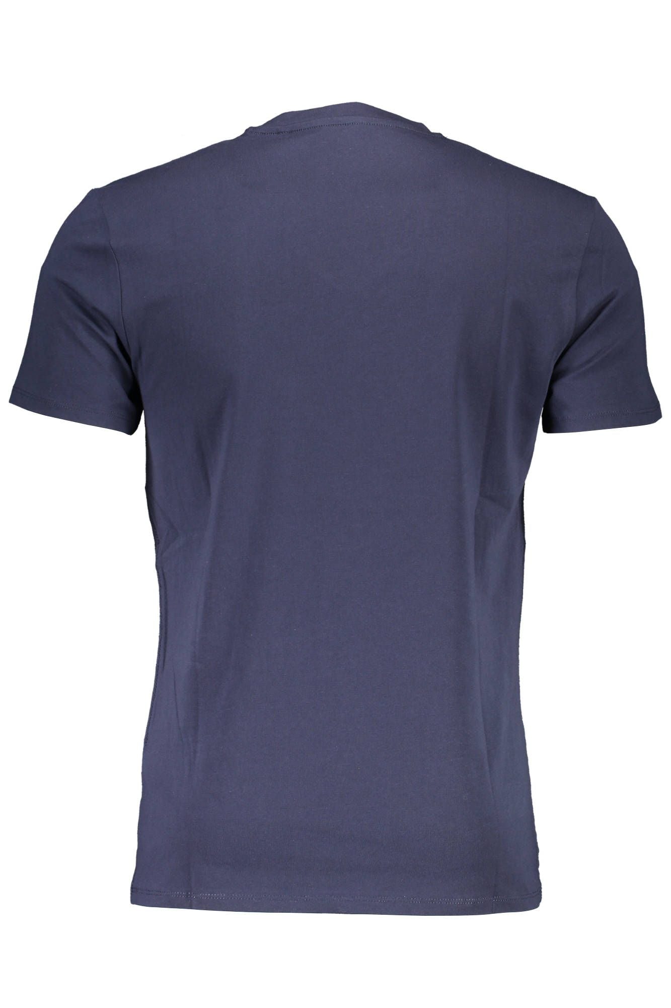 Guess Jeans Sleek V-Neck Slim Fit Blue Tee