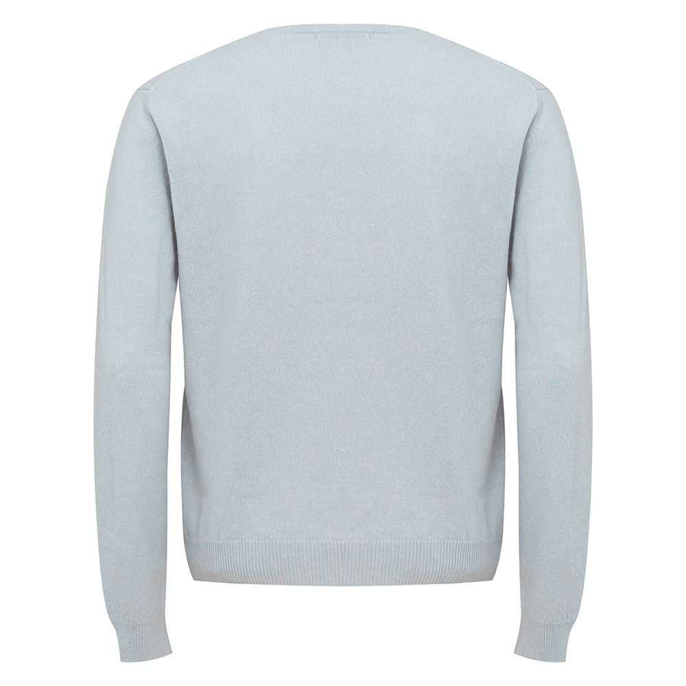 Malo Elegant Turquoise Cashmere Women's Top