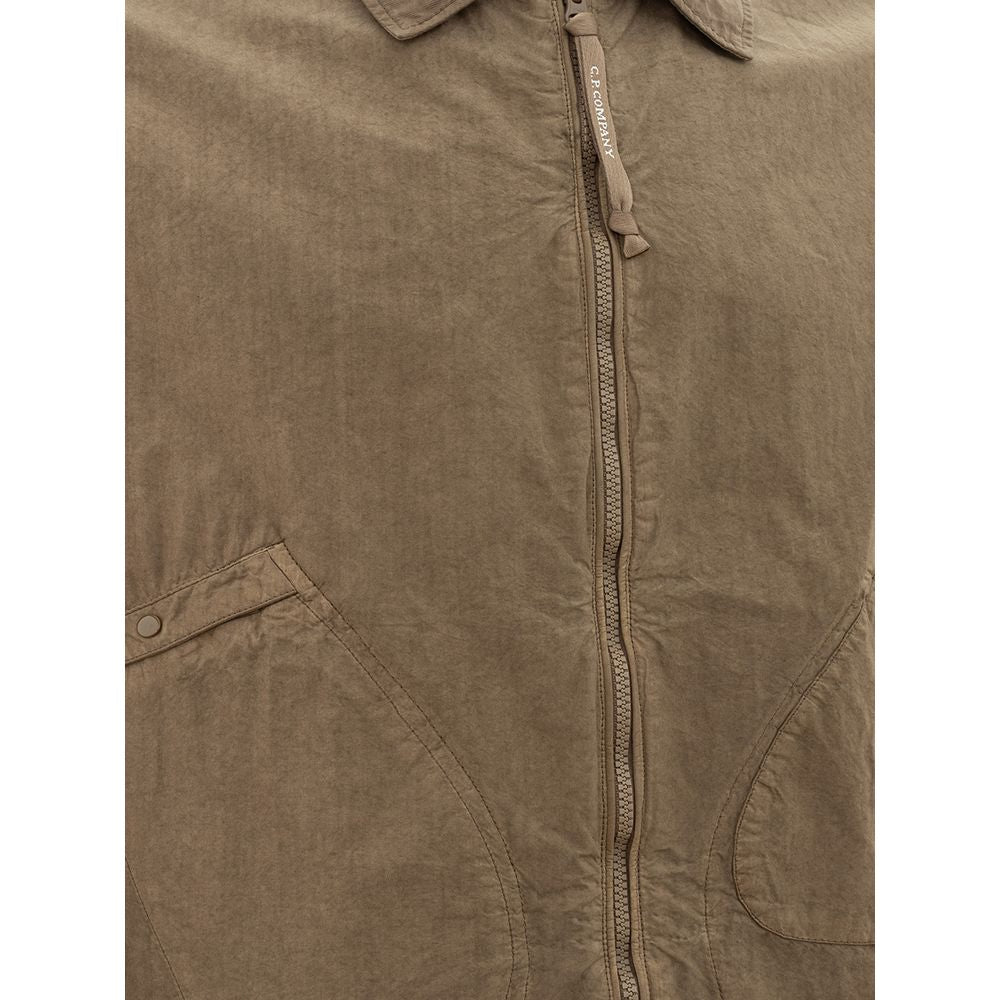 C.P. Company Beige Cotton Elegance Men's Jacket