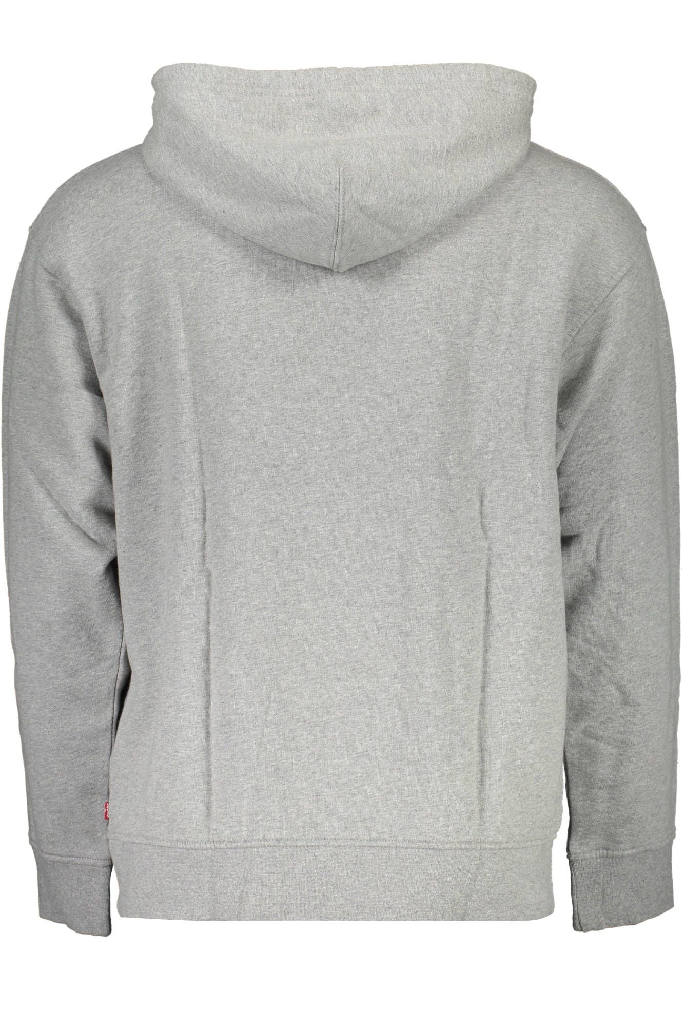 Levi's Classic Gray Hooded Sweatshirt