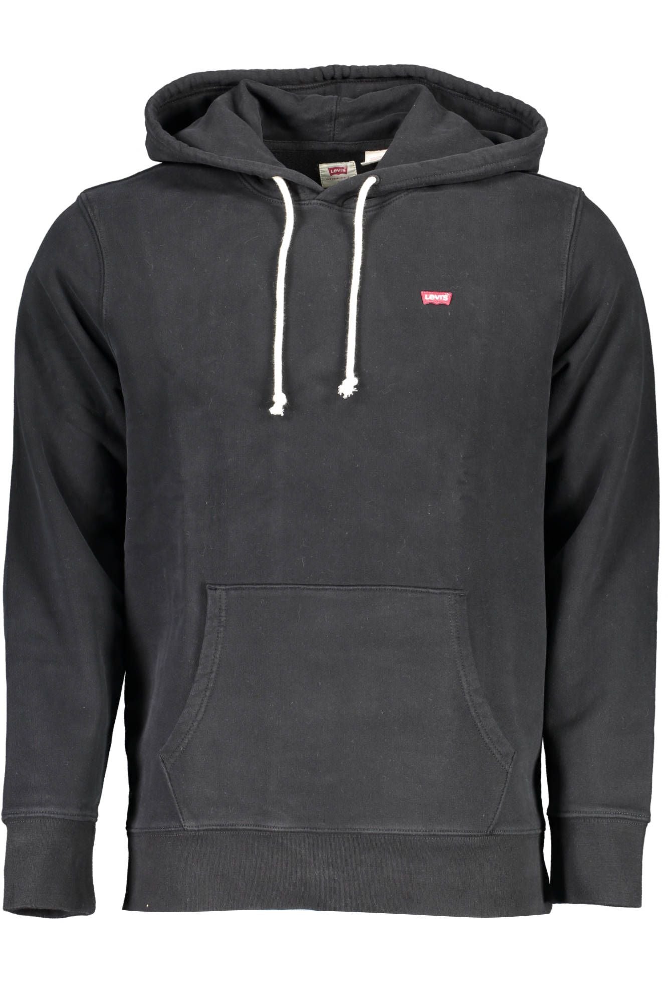 Levi's Sleek Cotton Hoodie with Central Pocket