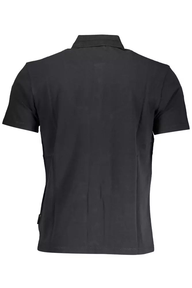 Napapijri Sleek Short-Sleeved Cotton Polo Shirt