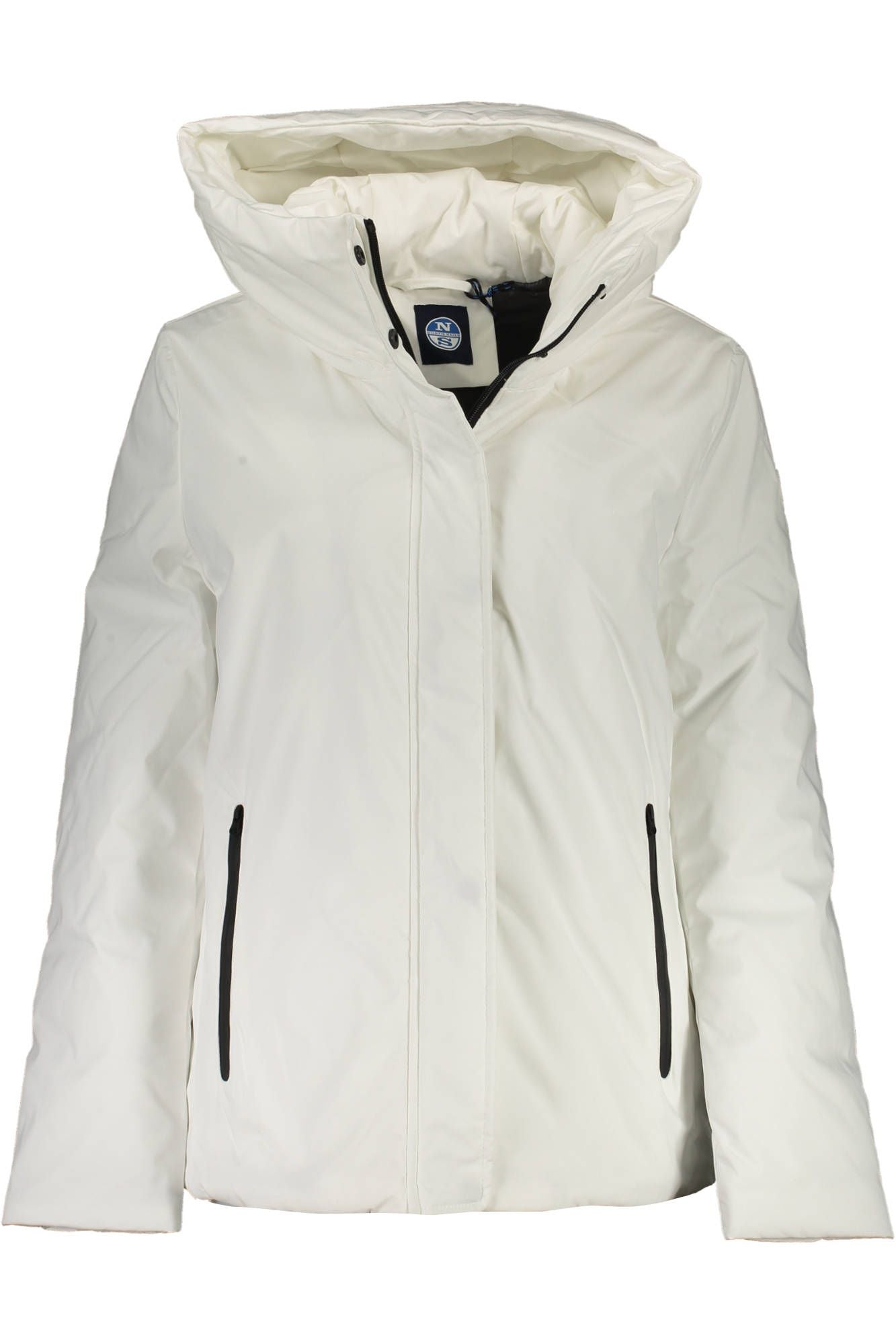 North Sails Chic White Hooded Jacket