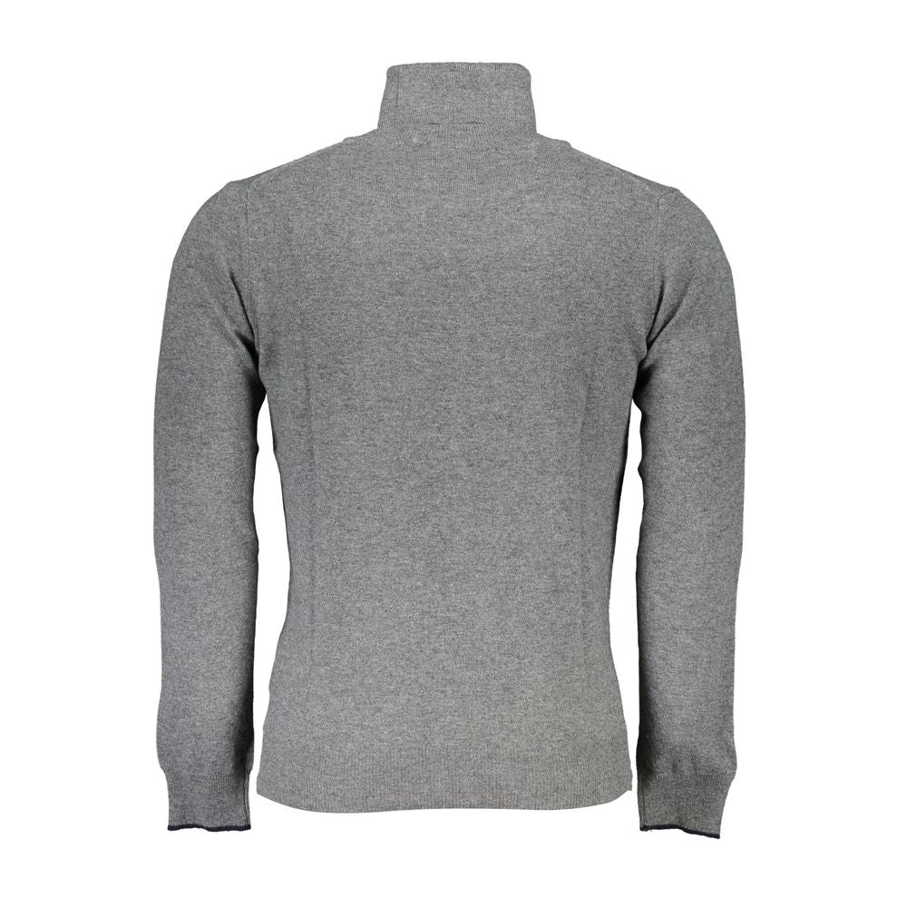 North Sails Trendy Turtleneck Sweater in Gray