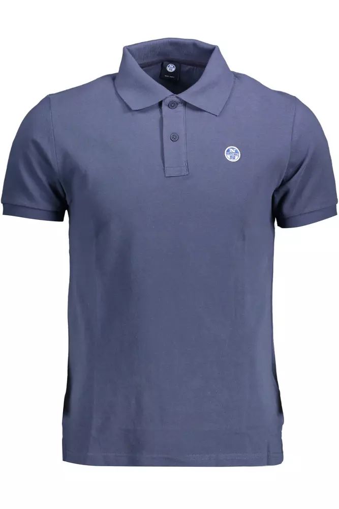 North Sails Elegant Blue Short-Sleeved Polo Perfection