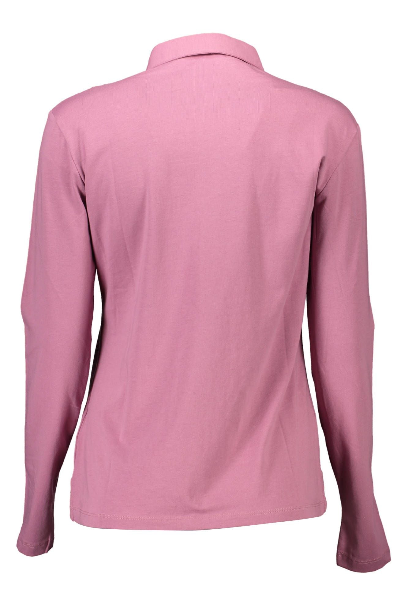 U.S. POLO ASSN. Chic Long-Sleeved Pink Polo for Women