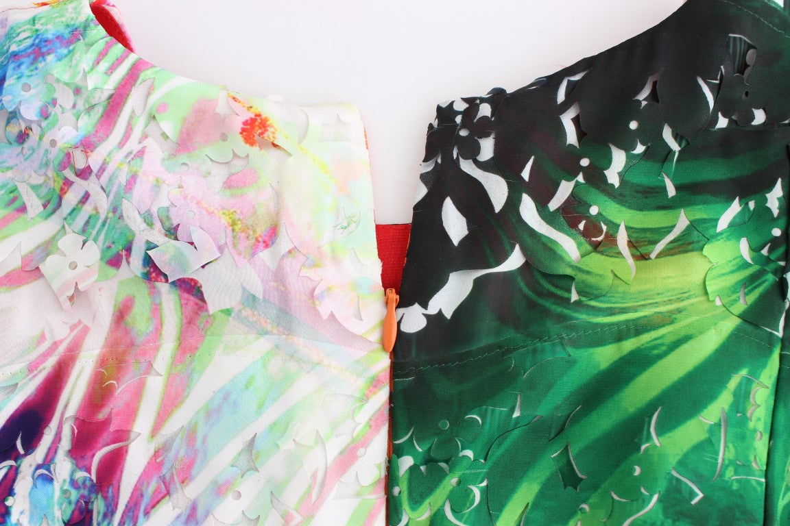 Многоцветна рокля тип „калъф“ Lanre Da Silva Ajayi - Artful Elegance