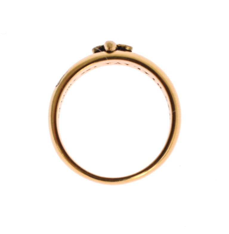 Nialaya Exclusive Gold-Plated Men's Ring