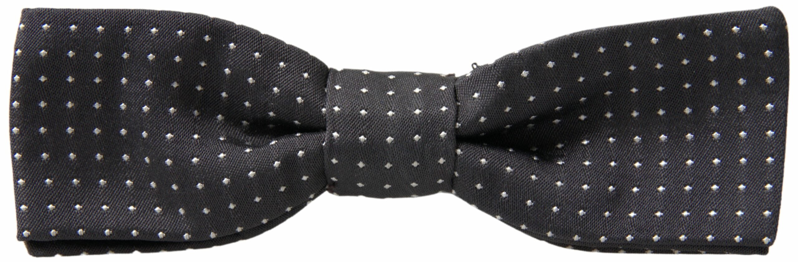 Dolce & Gabbana Elegant Silk Black Bow Tie