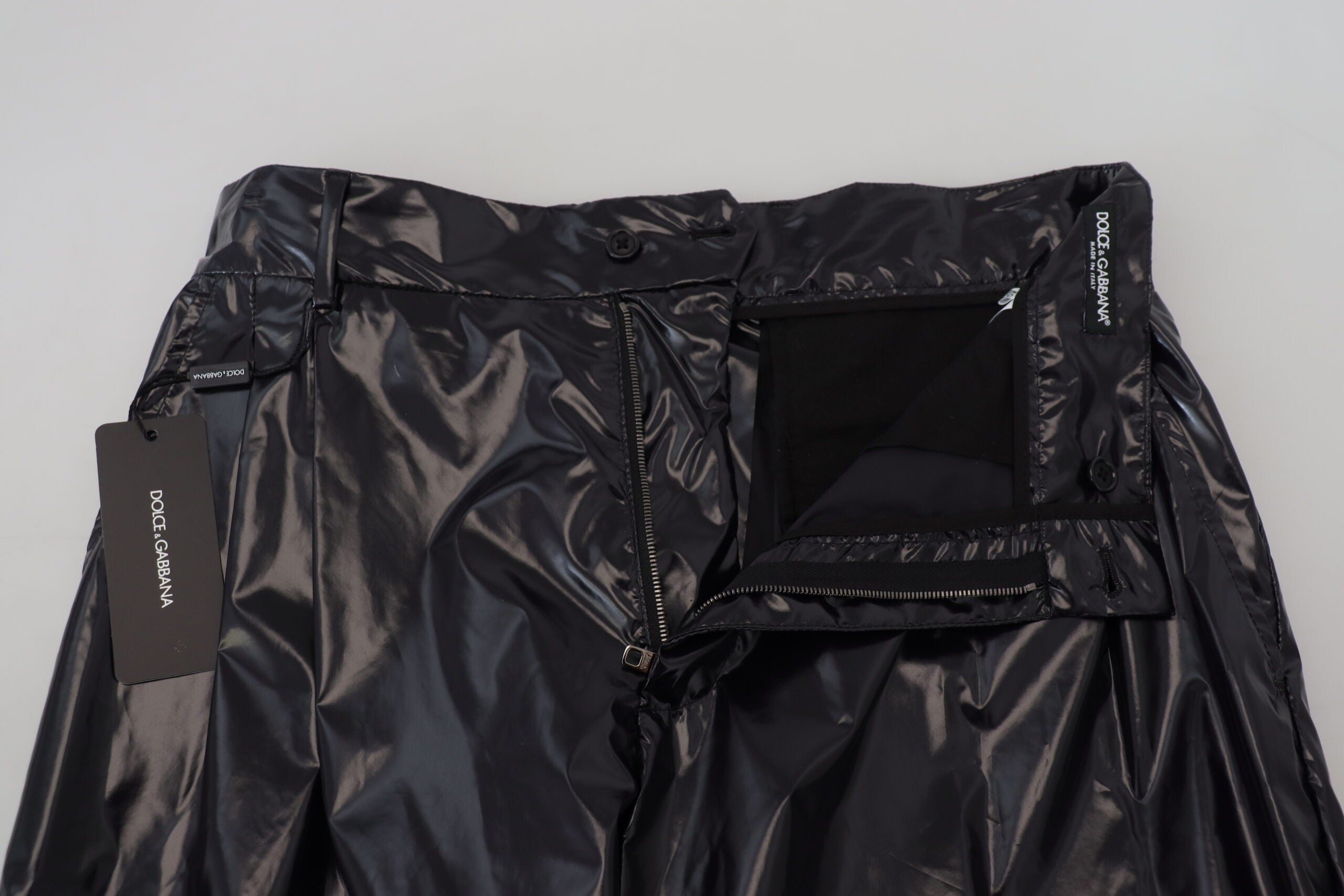 Елегантни италиански черни панталони MainLine от Dolce & Gabbana