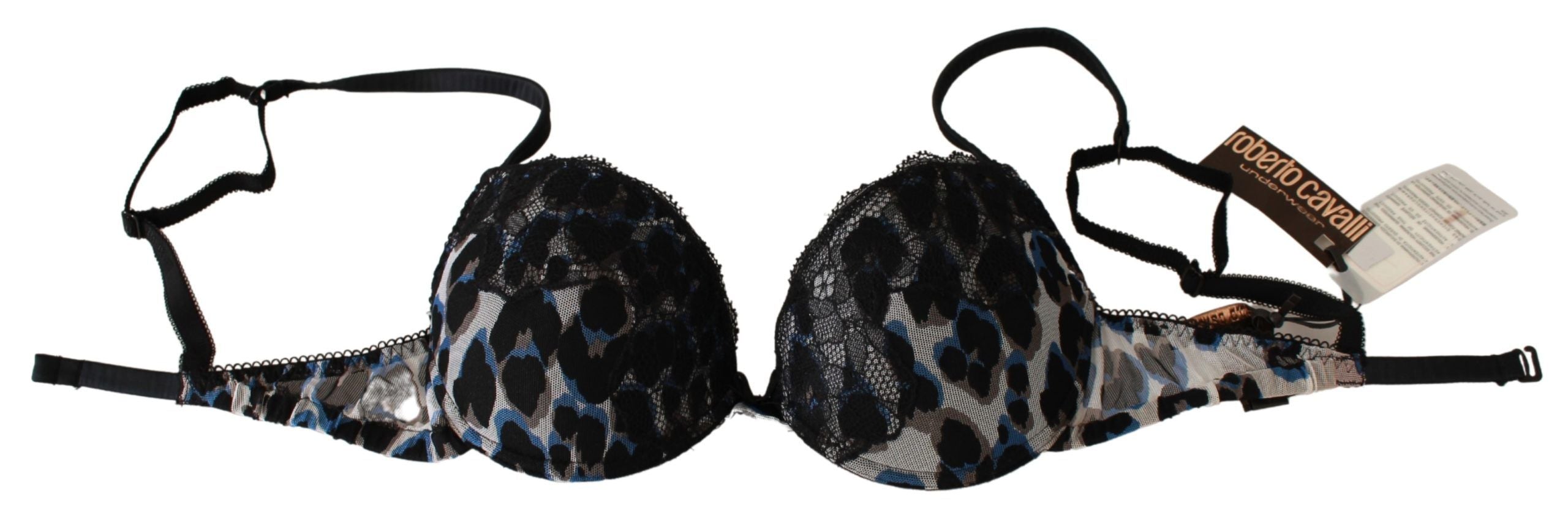 Roberto Cavalli Black Lace Reggiseno найлон сутиен бельо