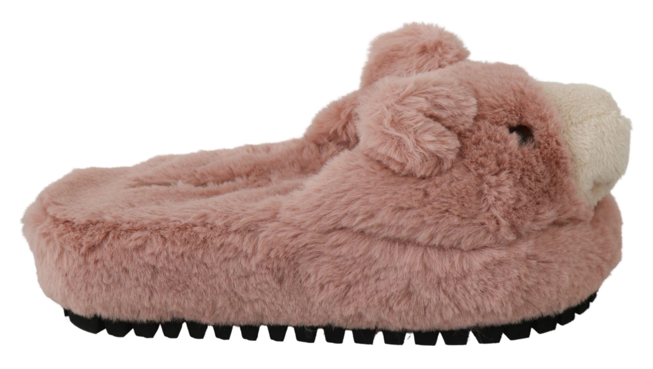 Dolce & Gabbana Pink Bear Домашни чехли Сандали Обувки