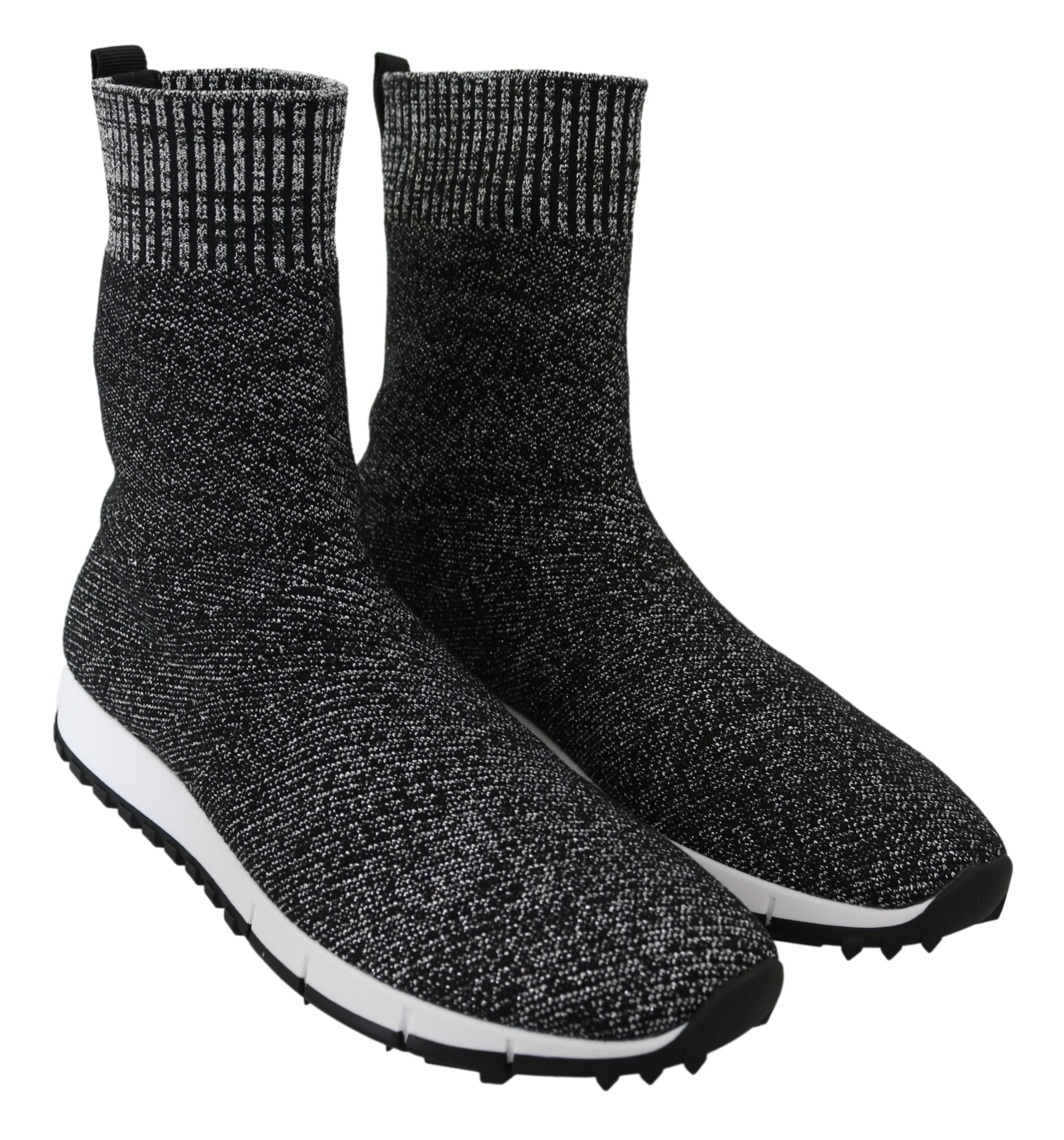 Маратонки Jimmy Choo Black Silver Lurex Mix Norway