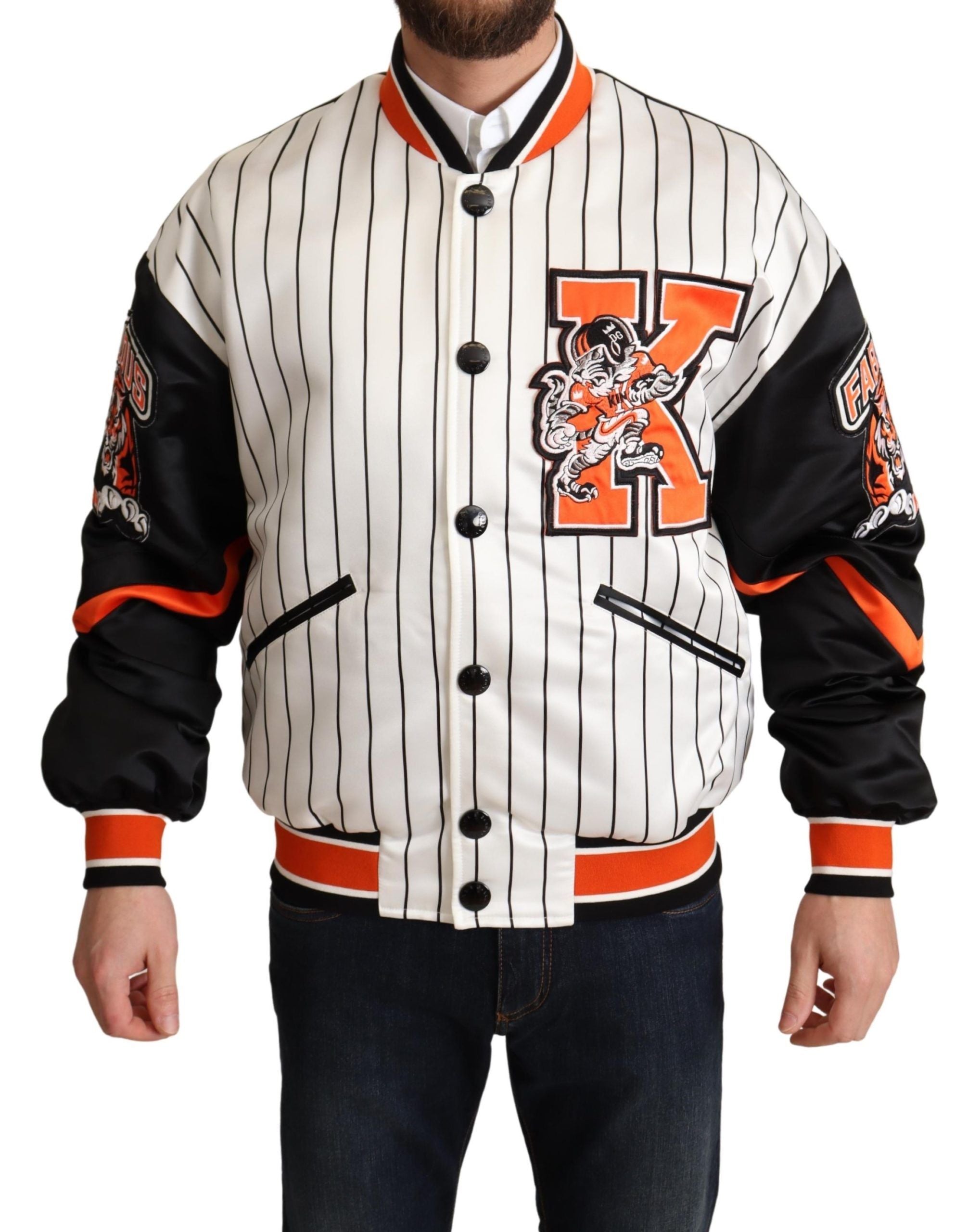Dolce & Gabbana Multicolor Bomber King Logo #DGMILLENNIALS Яке